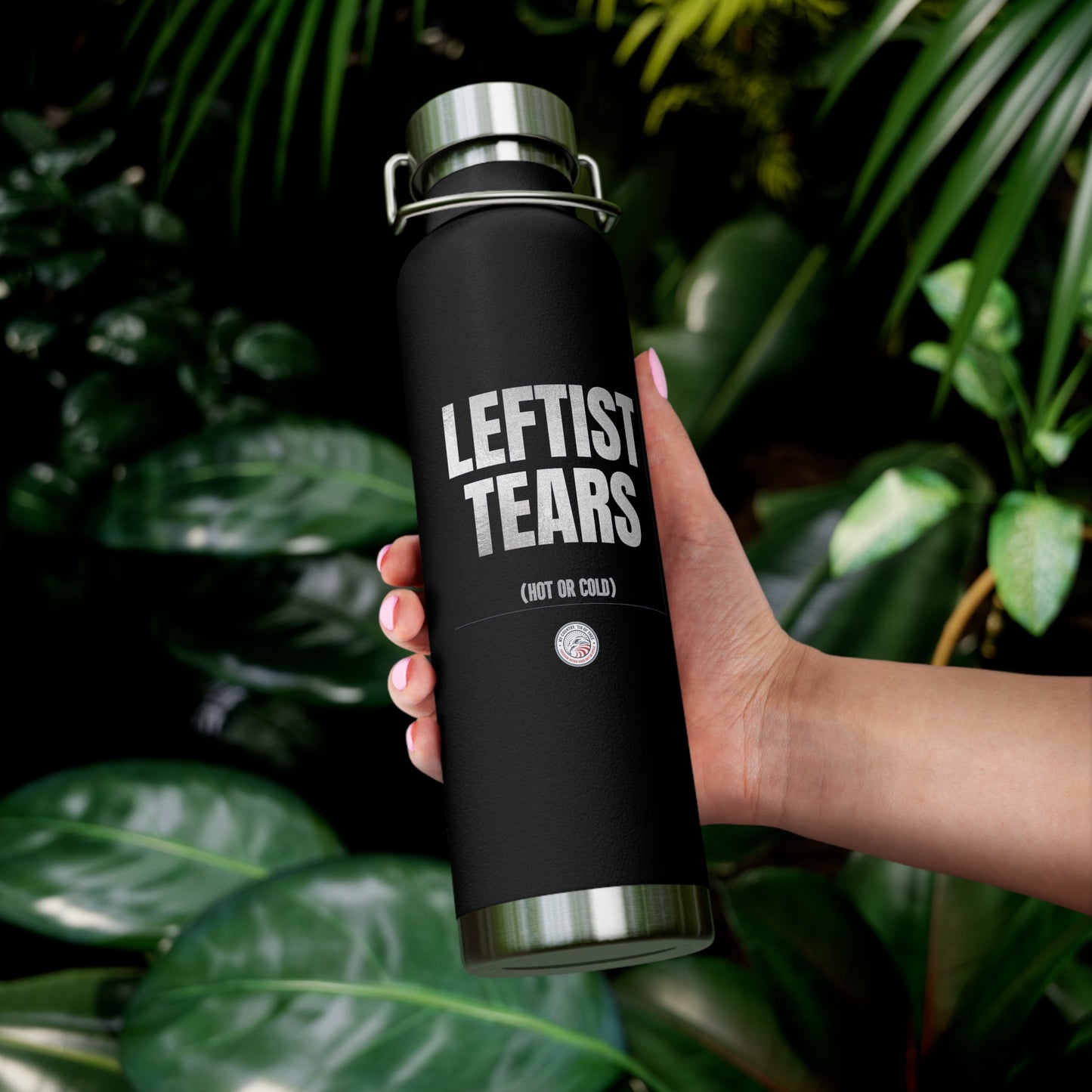 Leftist Tears Copper Vacuum Insulated Bottle, 22oz