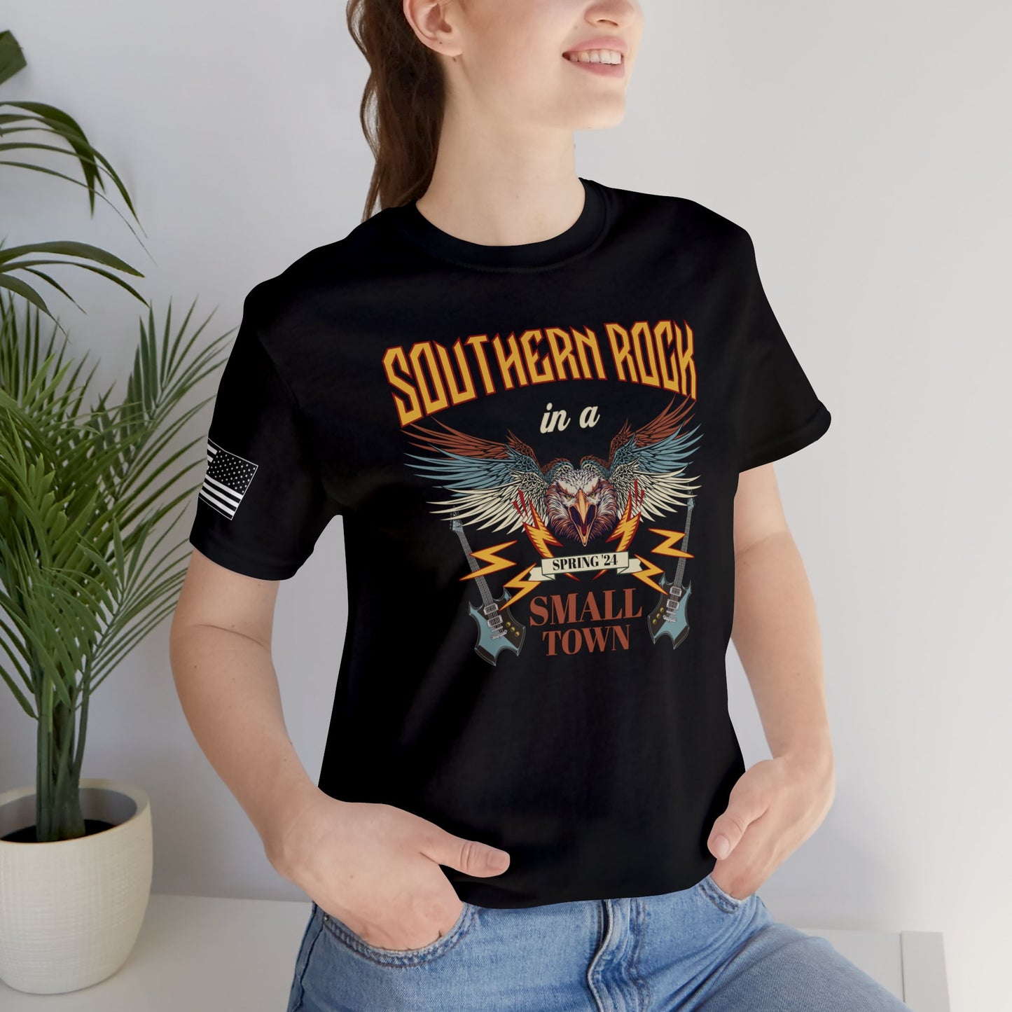 Southern Rock in a Small Town Premium Tee