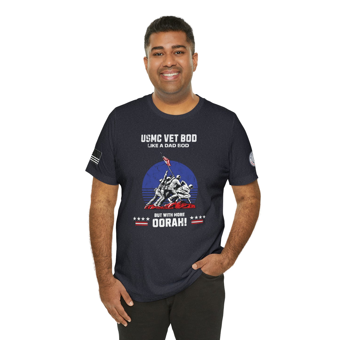 USMC Vet Bod Premium Tee - Iwo Jima