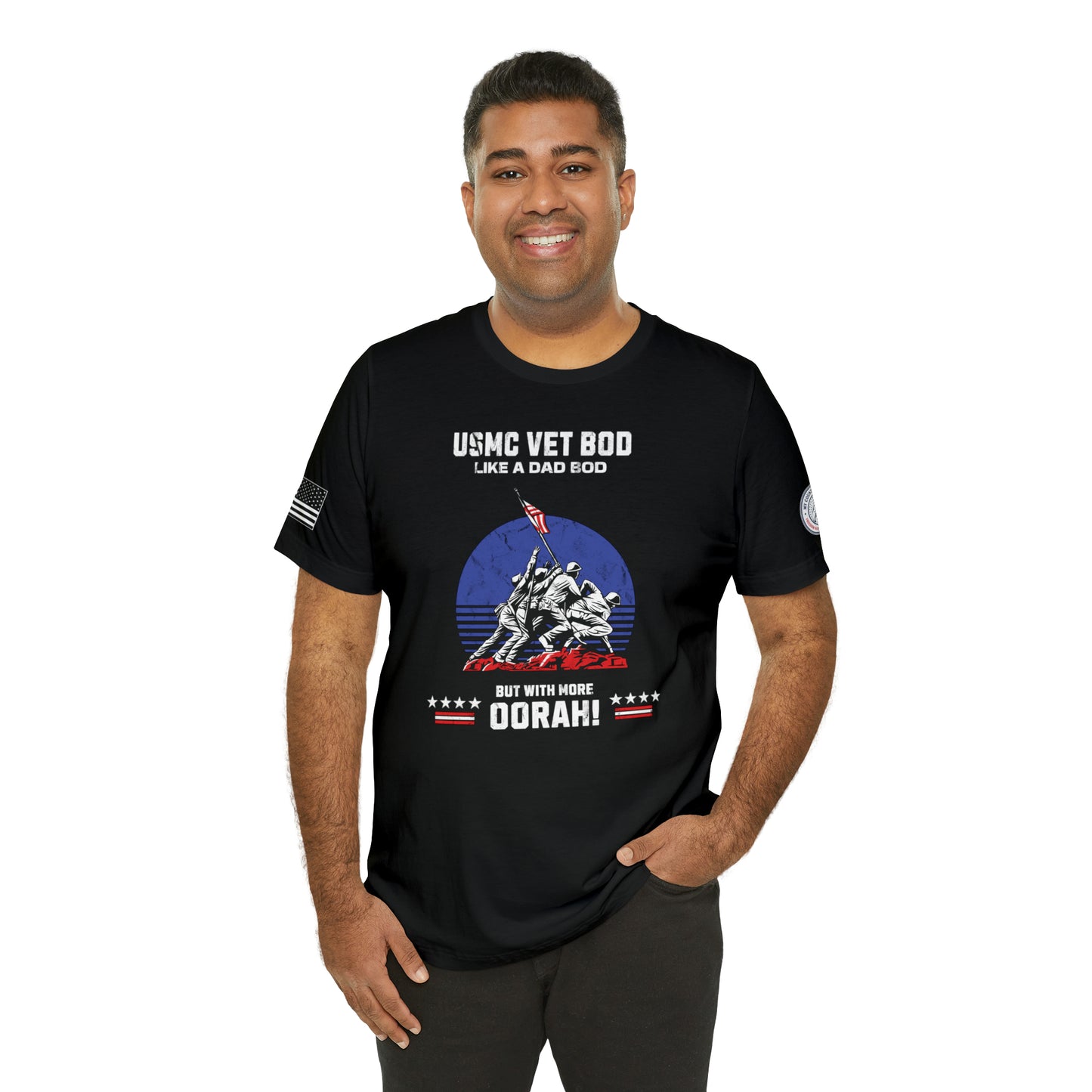 USMC Vet Bod Premium Tee - Iwo Jima