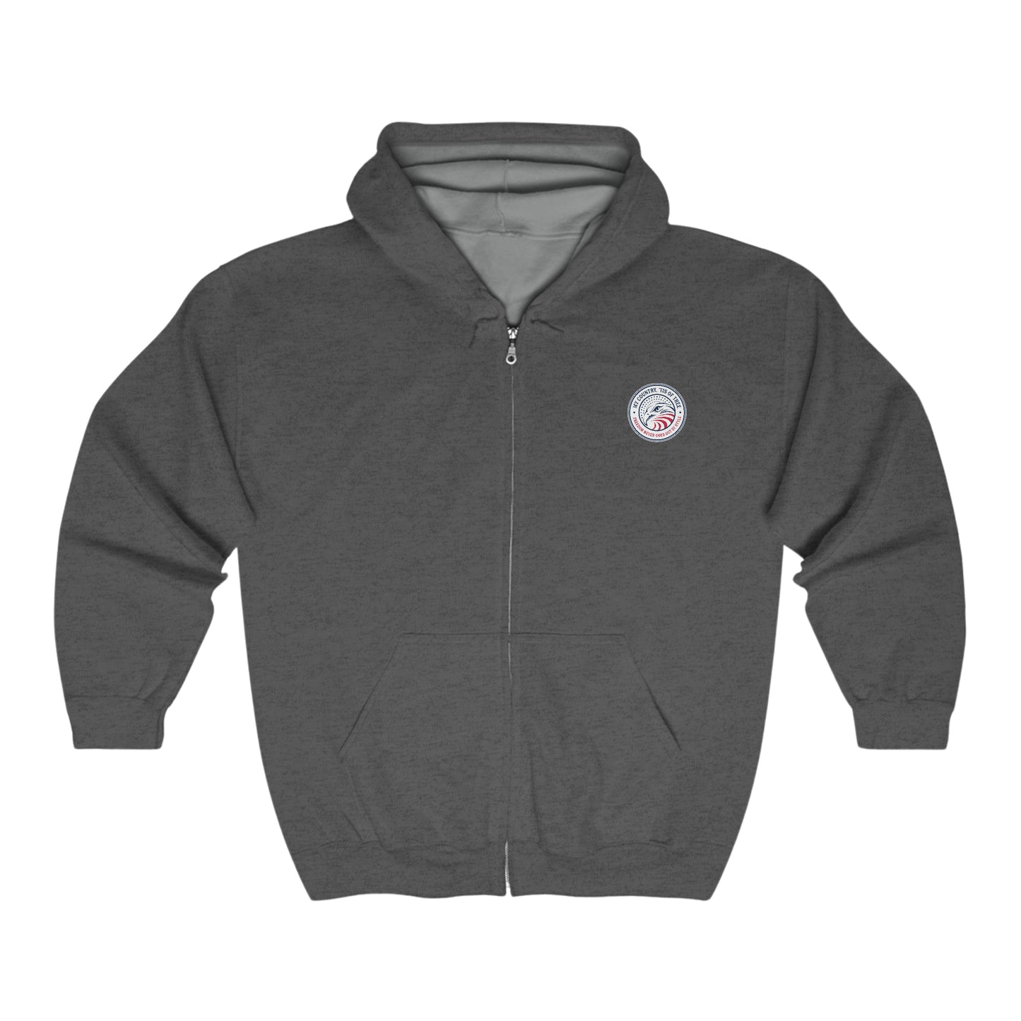 Wake, Bake, Dominate Heavy Blend Full-Zip Hoodie