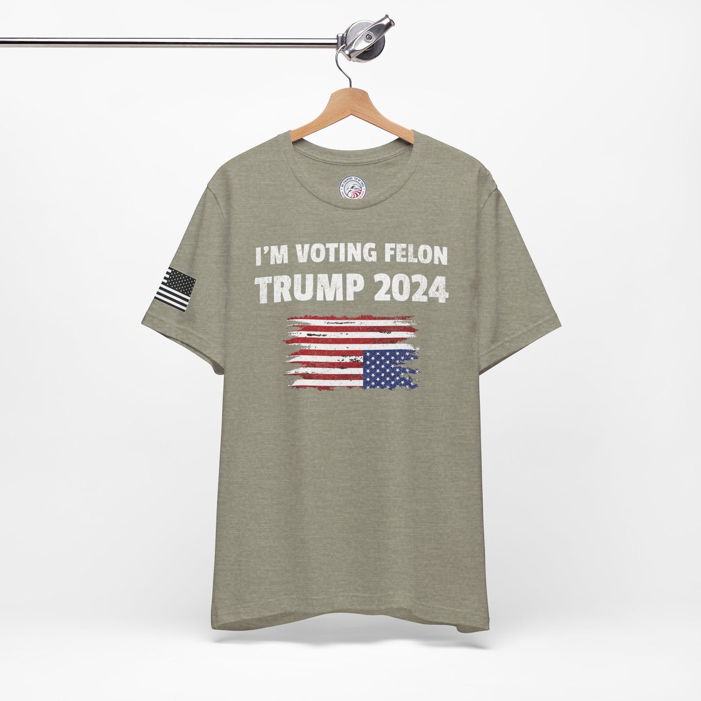 I'm Voting Felon Trump 2024 Premium Tee - Front