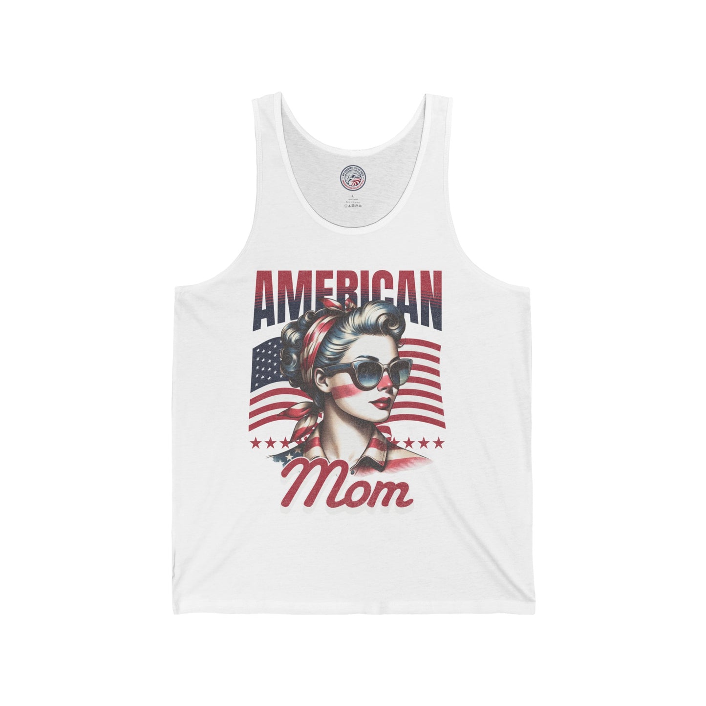 American Mom Jersey Tank
