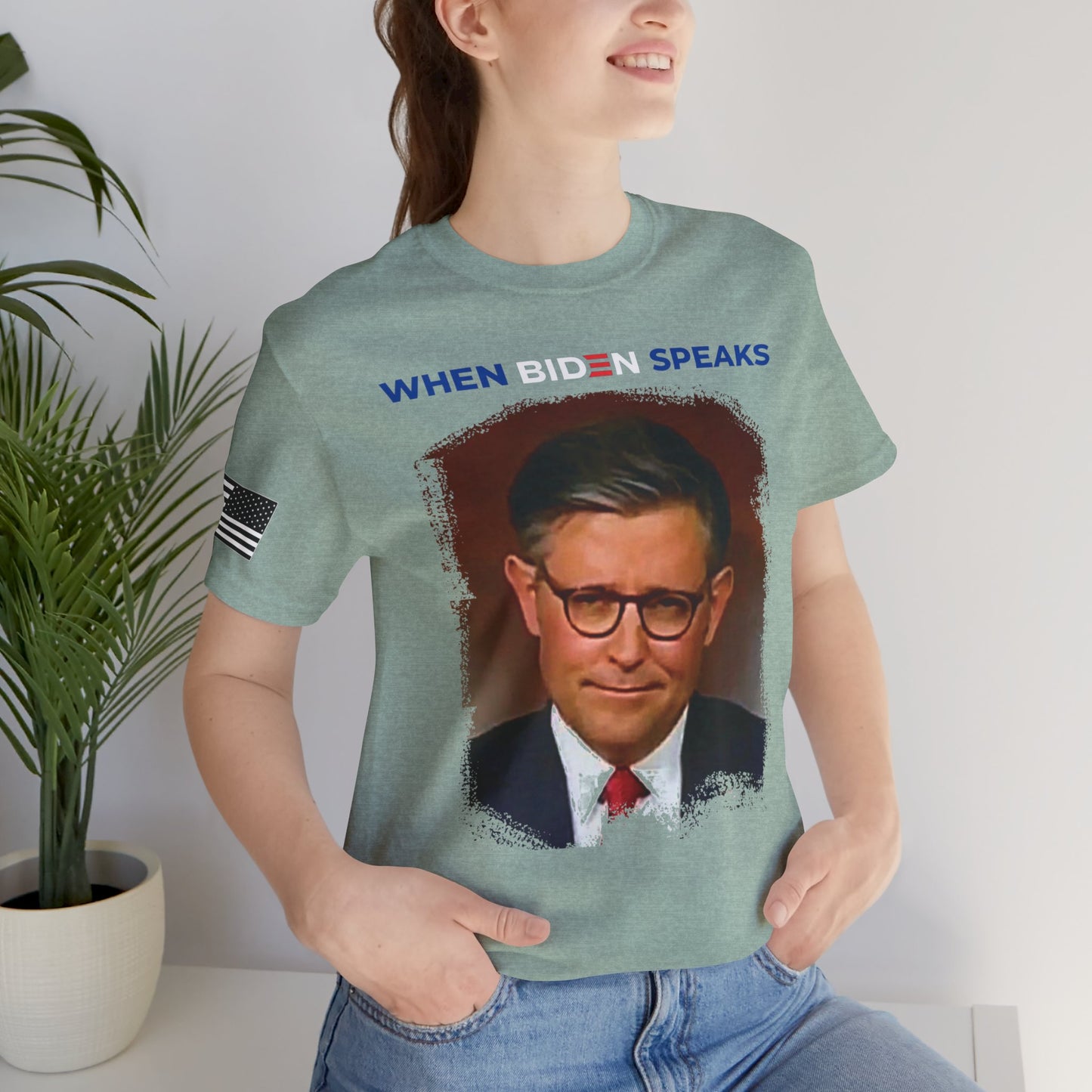 When Biden Speaks Premium Tee