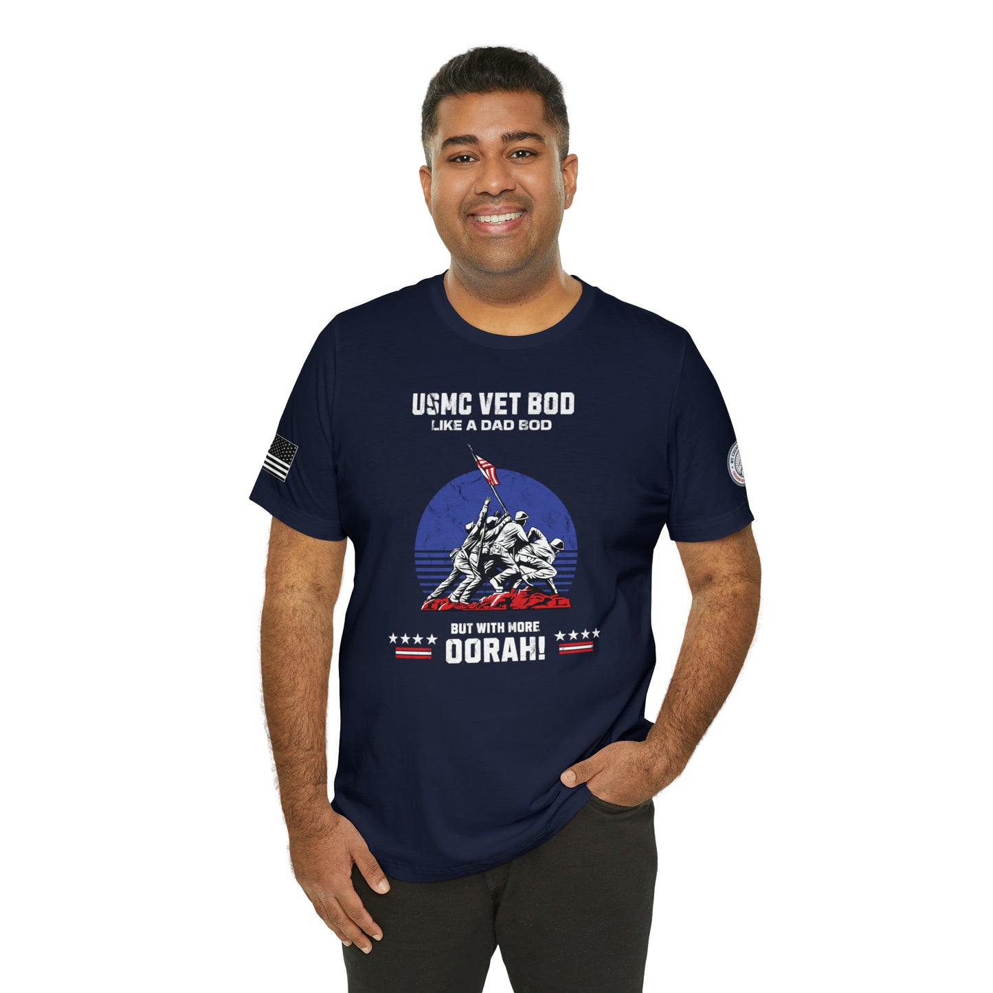 USMC Vet Bod Premium Tee - Iwo Jima