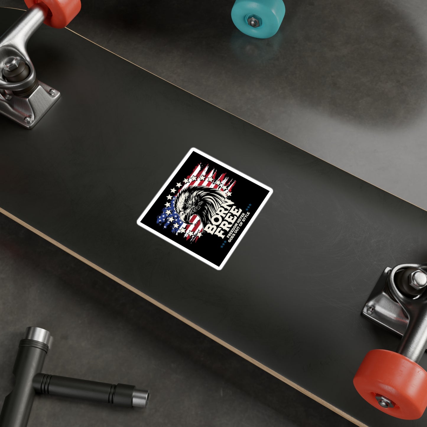 Born Free - Freedom Never Goes Out of Style Vinyl Decal