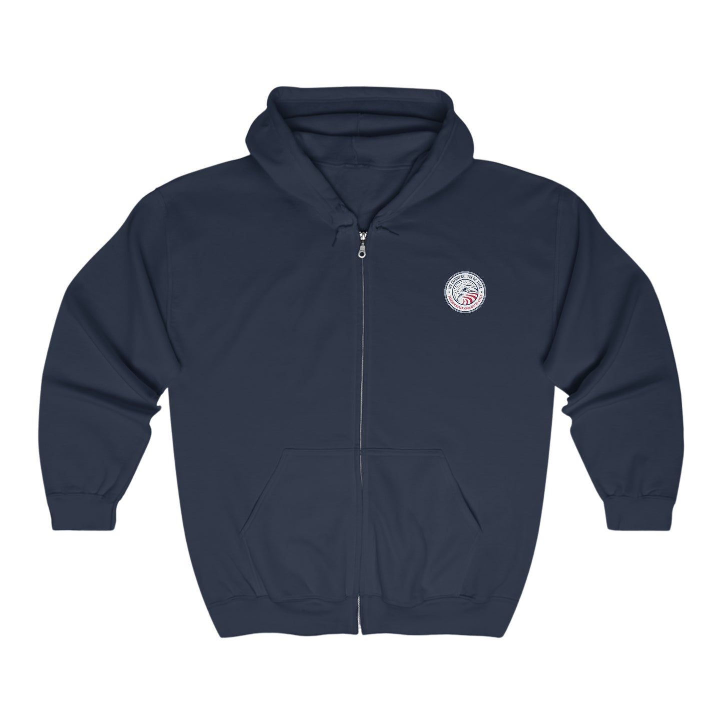 Wake, Bake, Dominate Heavy Blend Full-Zip Hoodie