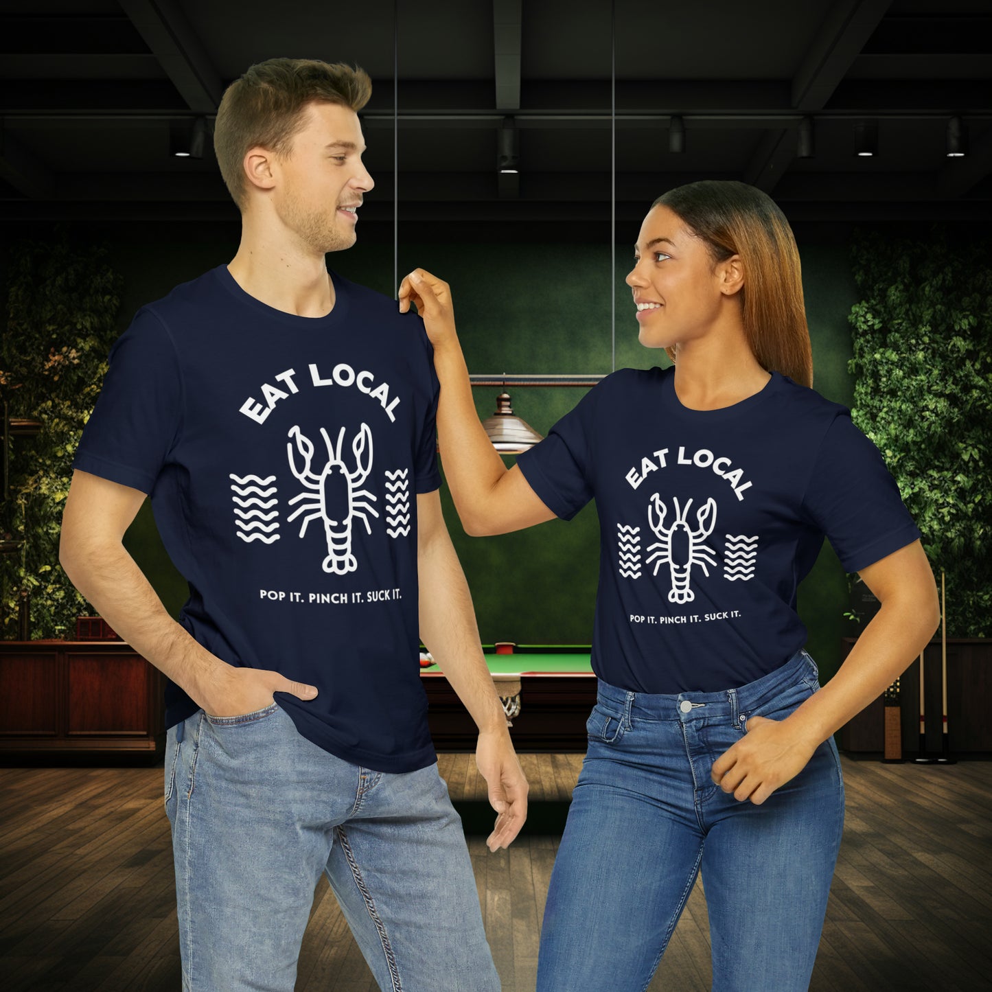 Eat Local Premium Tee - Crawfish