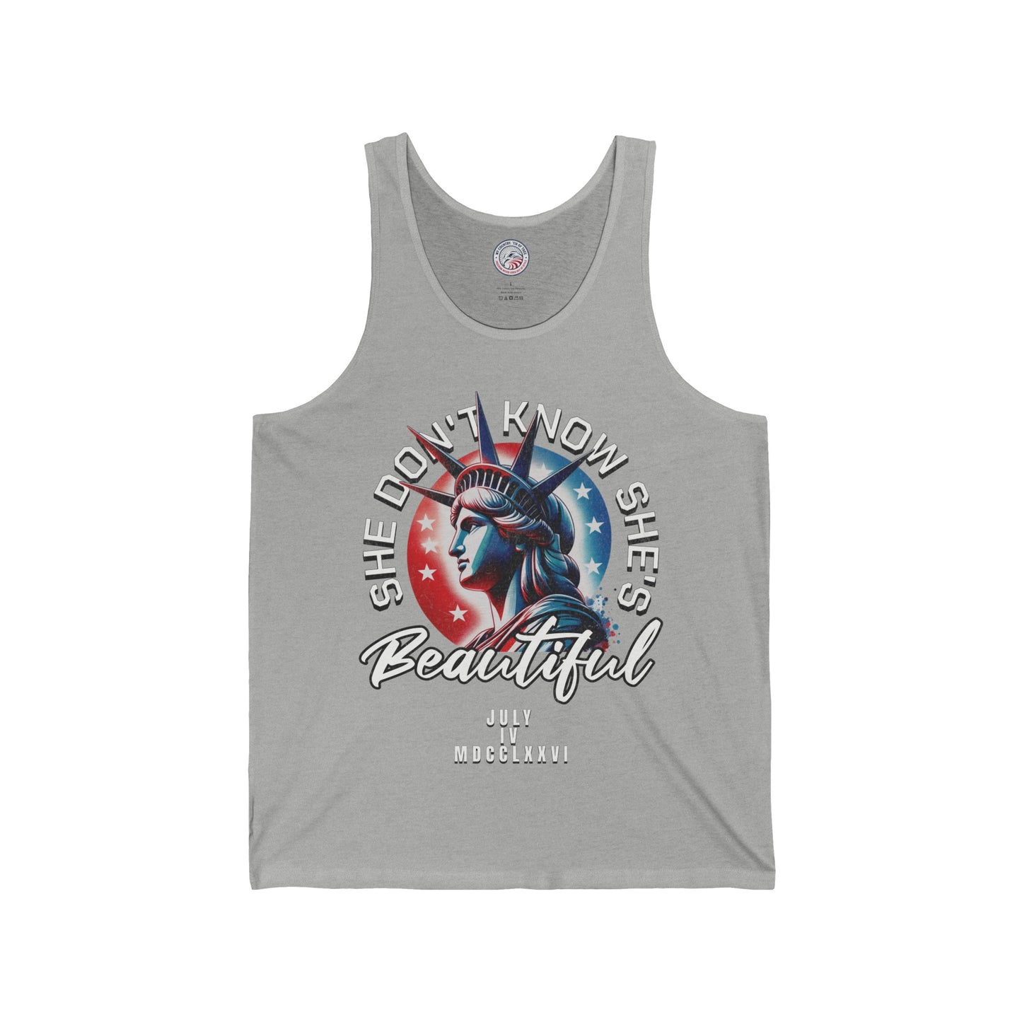 She Don't Know She's Beautiful Jersey Tank