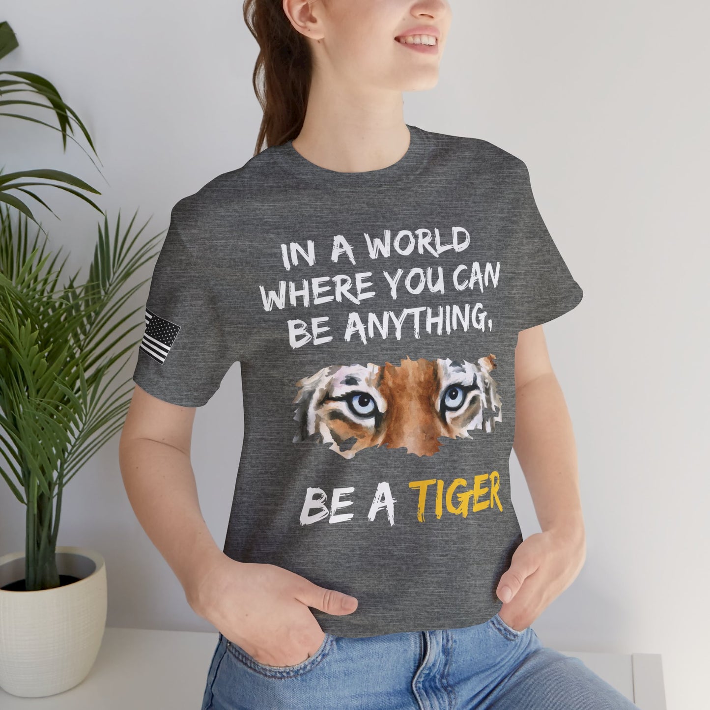 Be a Tiger Premium Tee - Eyes