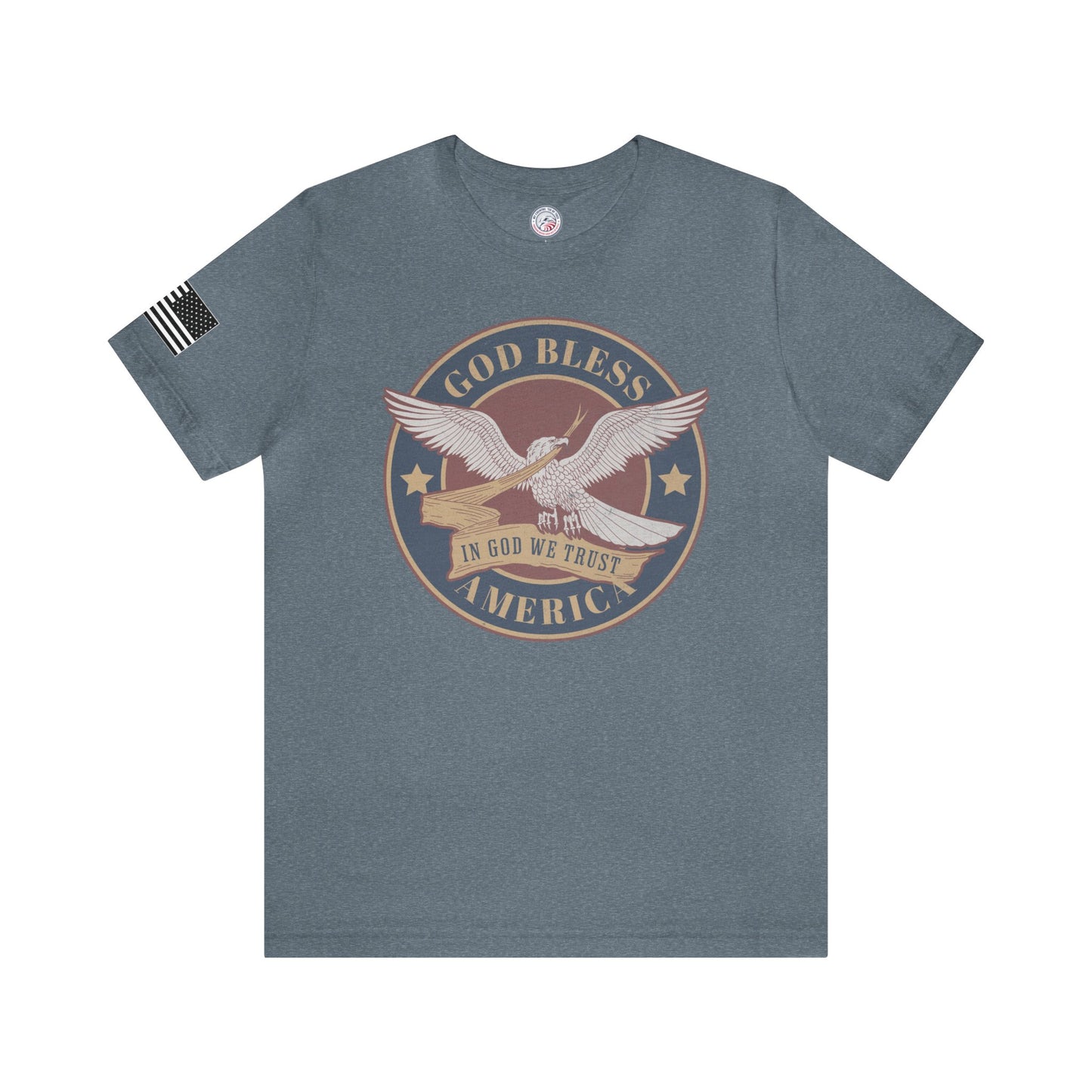 God Bless America Eagle Premium Tee