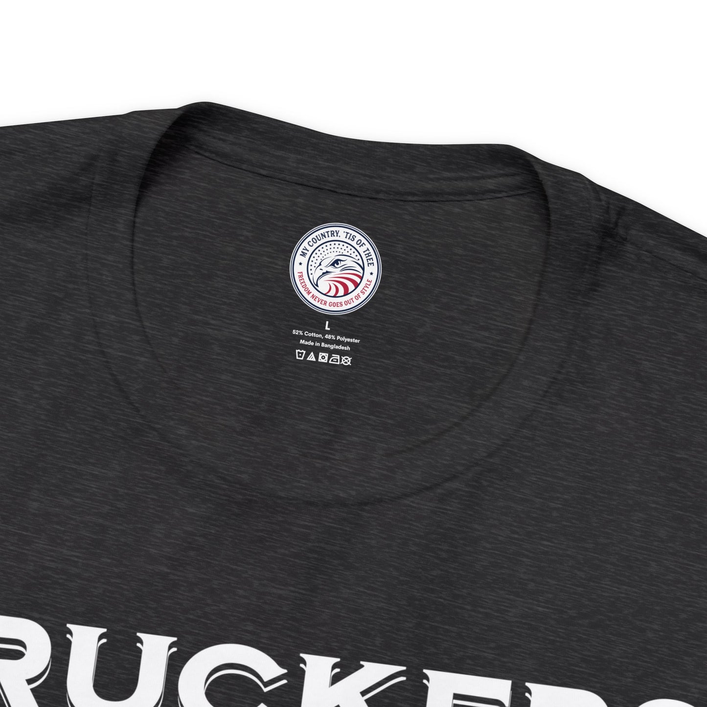 Truckers for Trump Premium Tee - Black and White