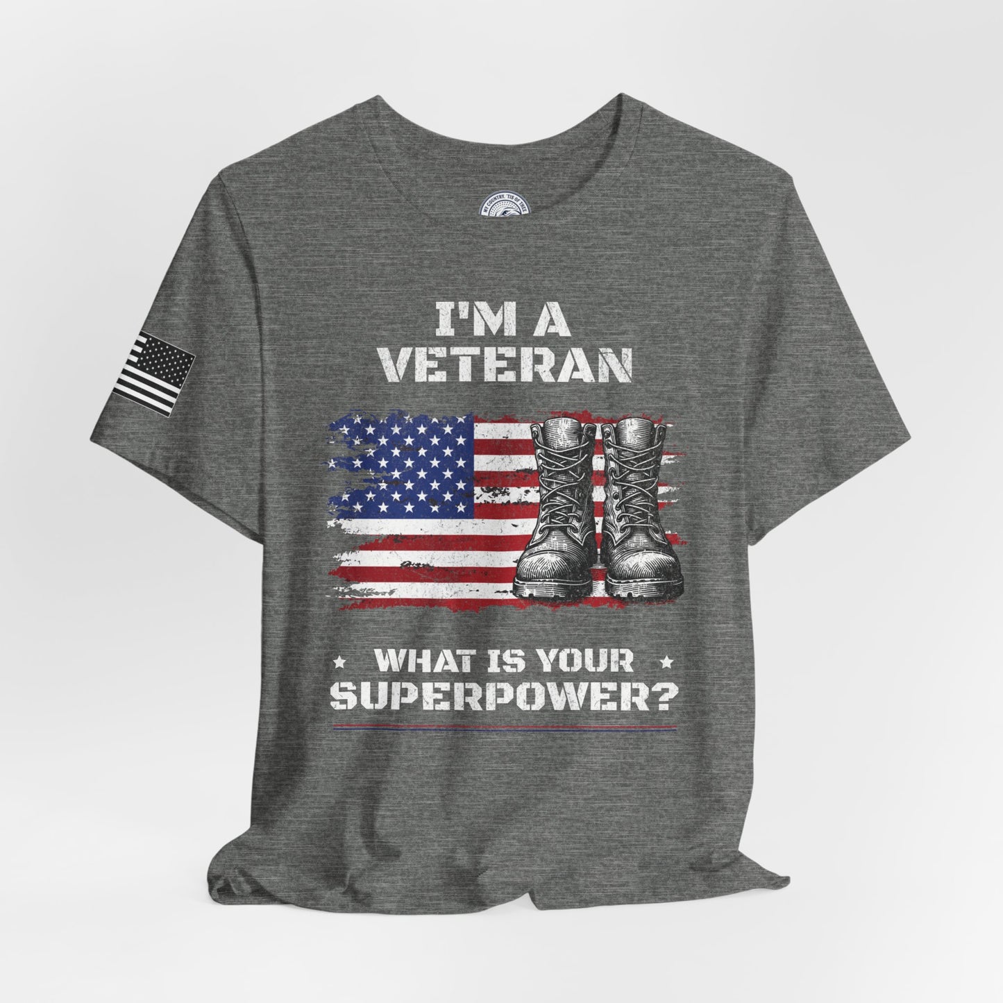 Veteran Superpower Premium Tee