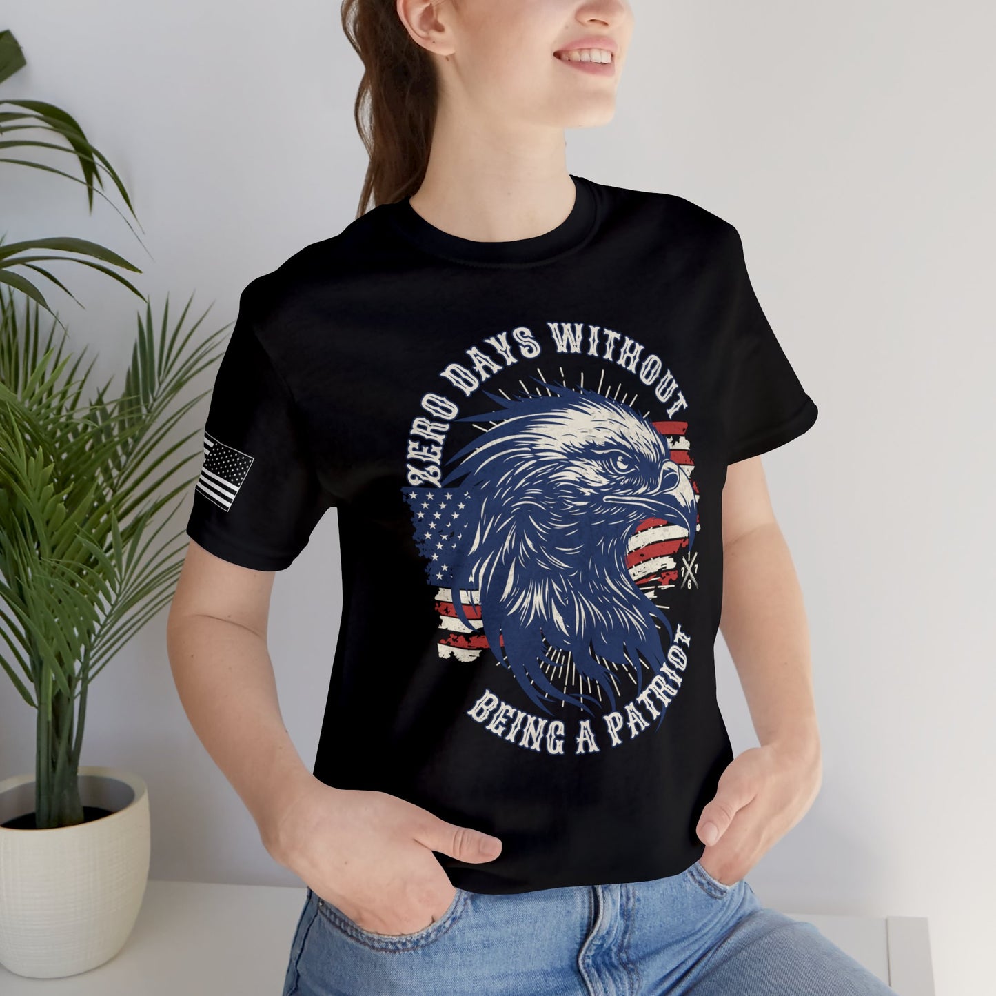 Zero Days Without Being a Patriot Premium Tee