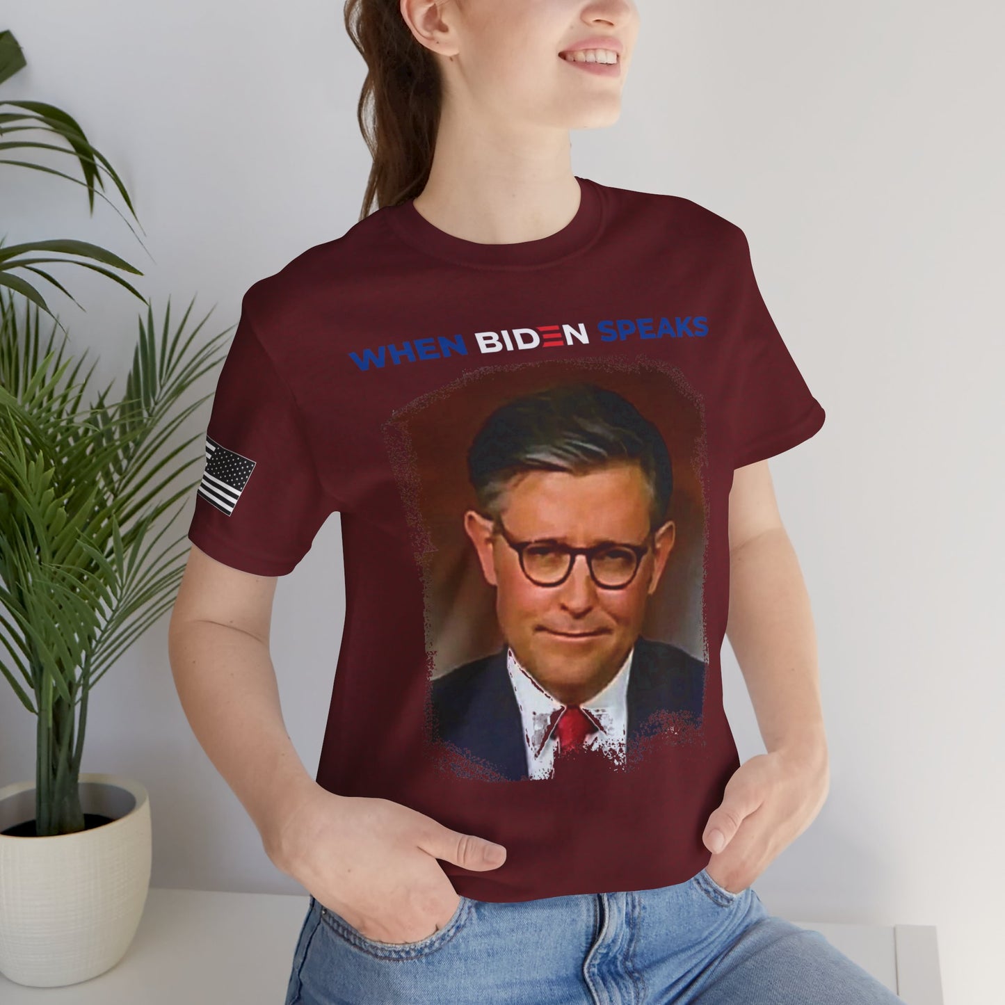 When Biden Speaks Premium Tee