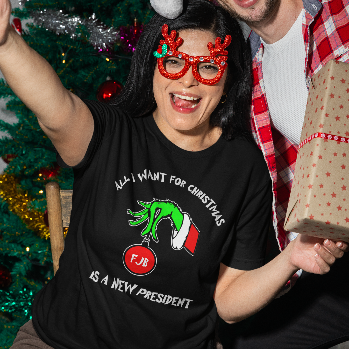 All I Want for Christmas is a New President Premium Tee