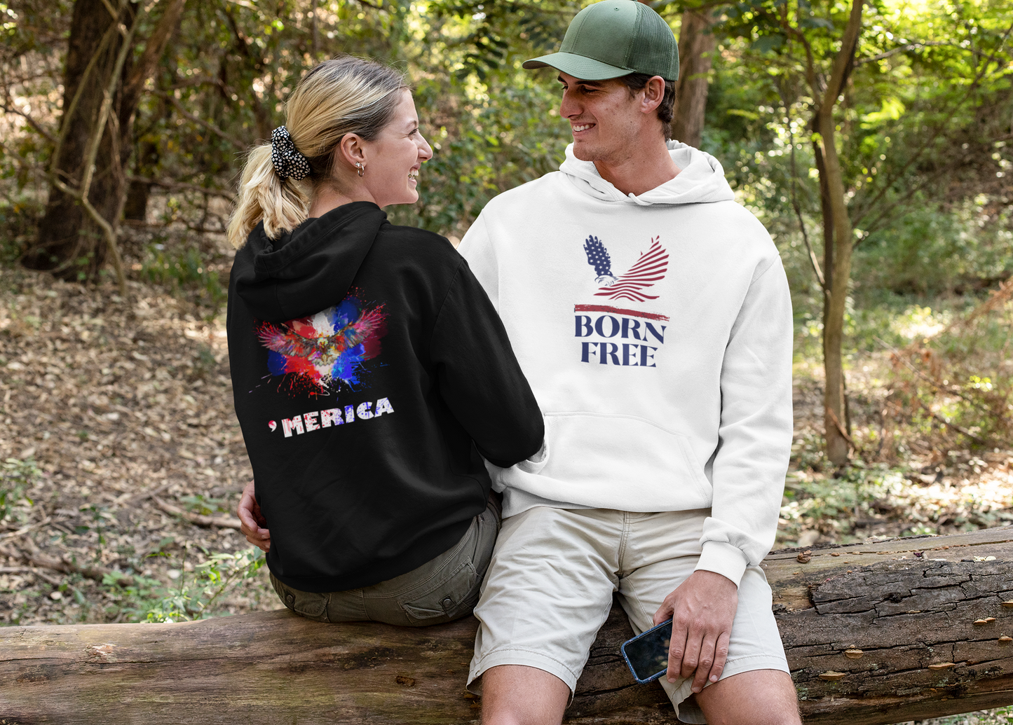 Born Free Heavy Blend Pullover Hoodie