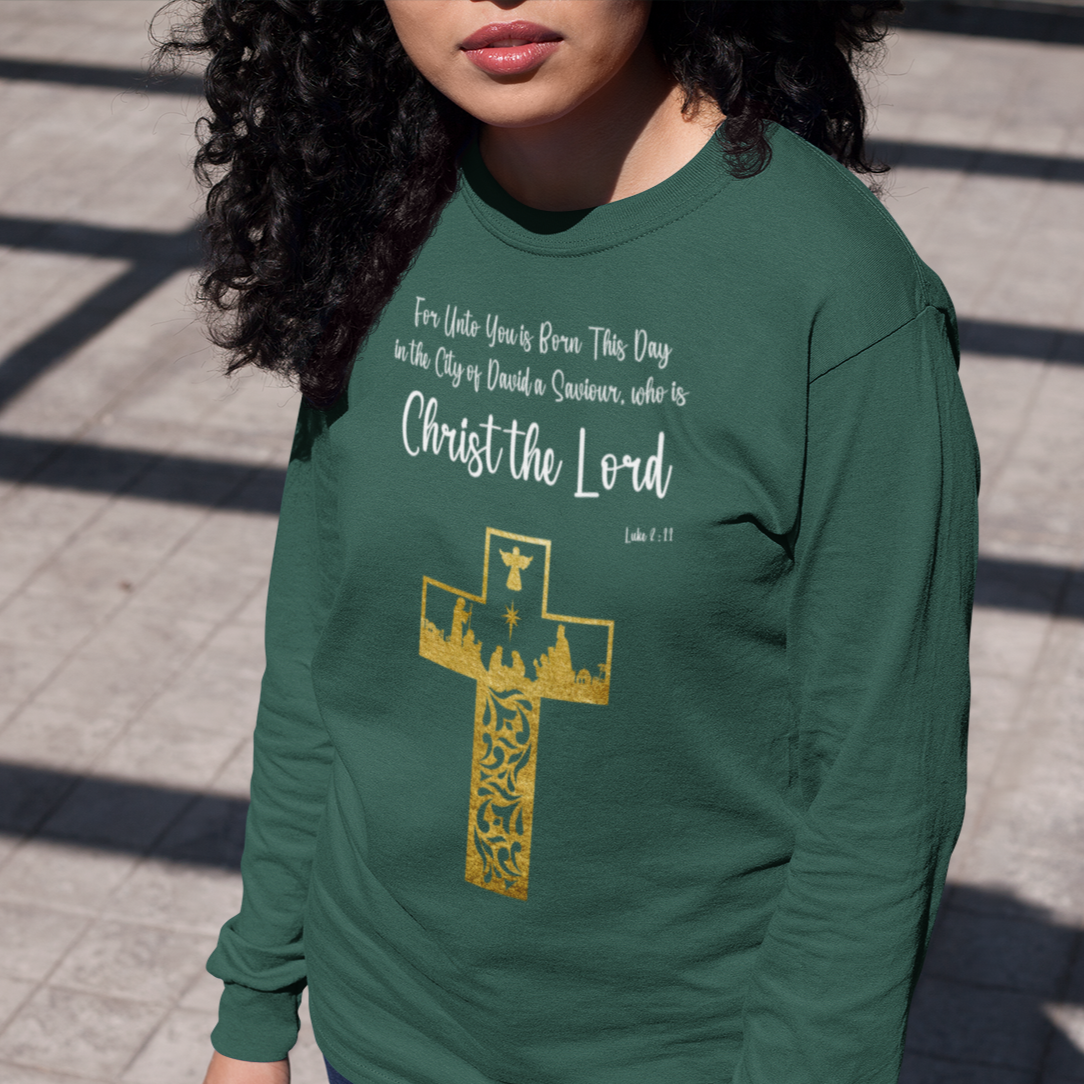 Luke 2:11 Long-Sleeved Tee