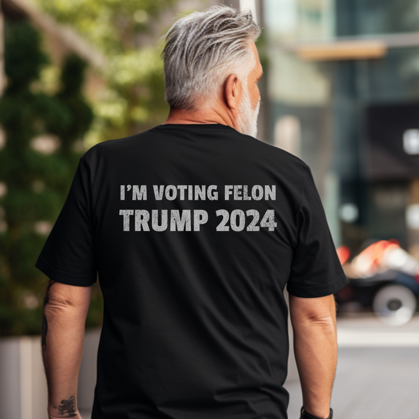 I'm Voting Felon Premium Tee - Back