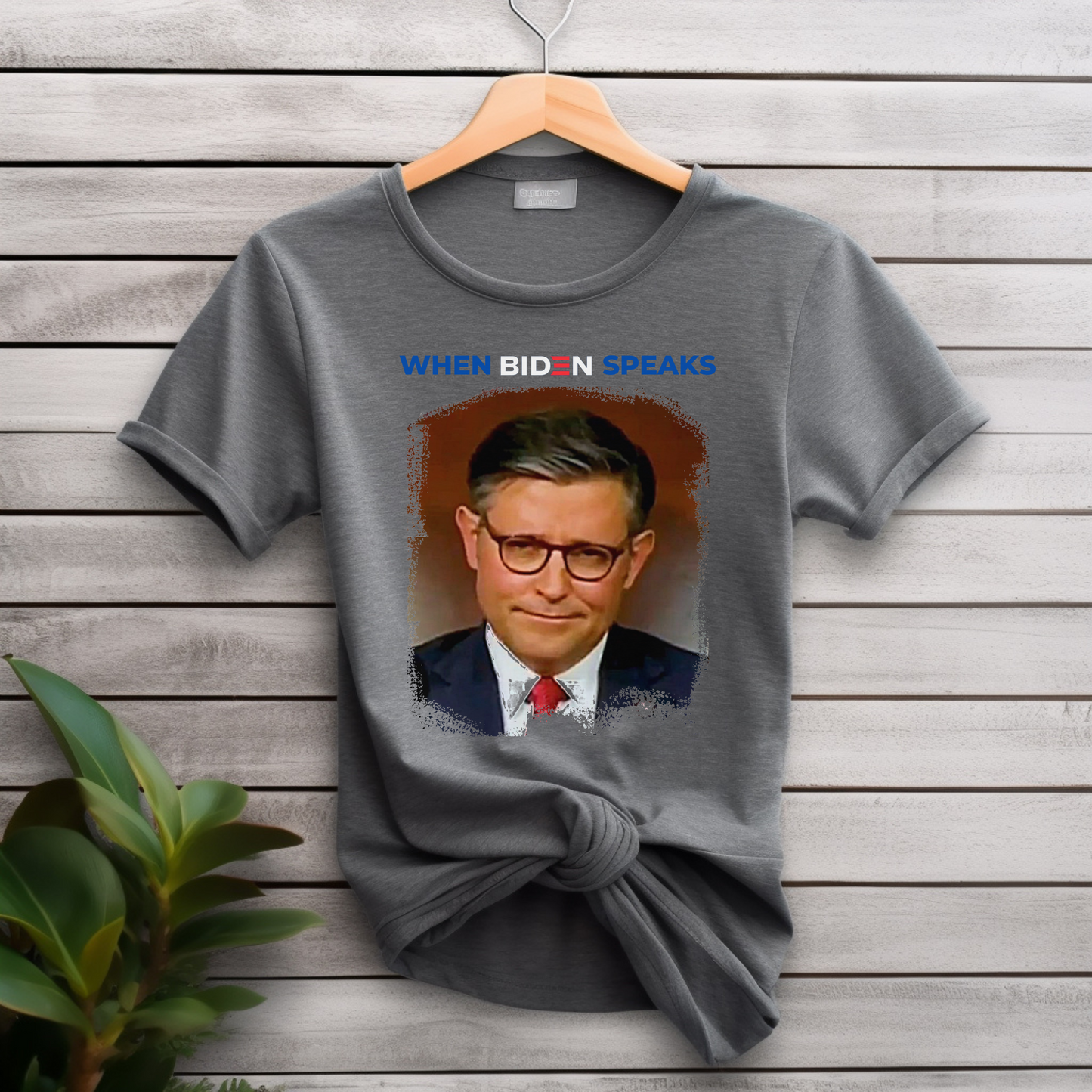 When Biden Speaks Premium Tee