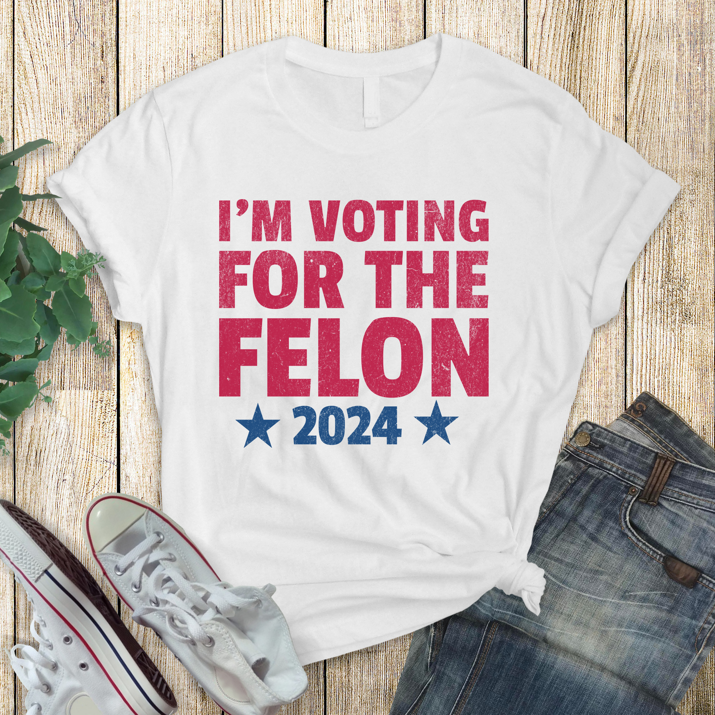 I'm Voting for the Felon Premium Tee