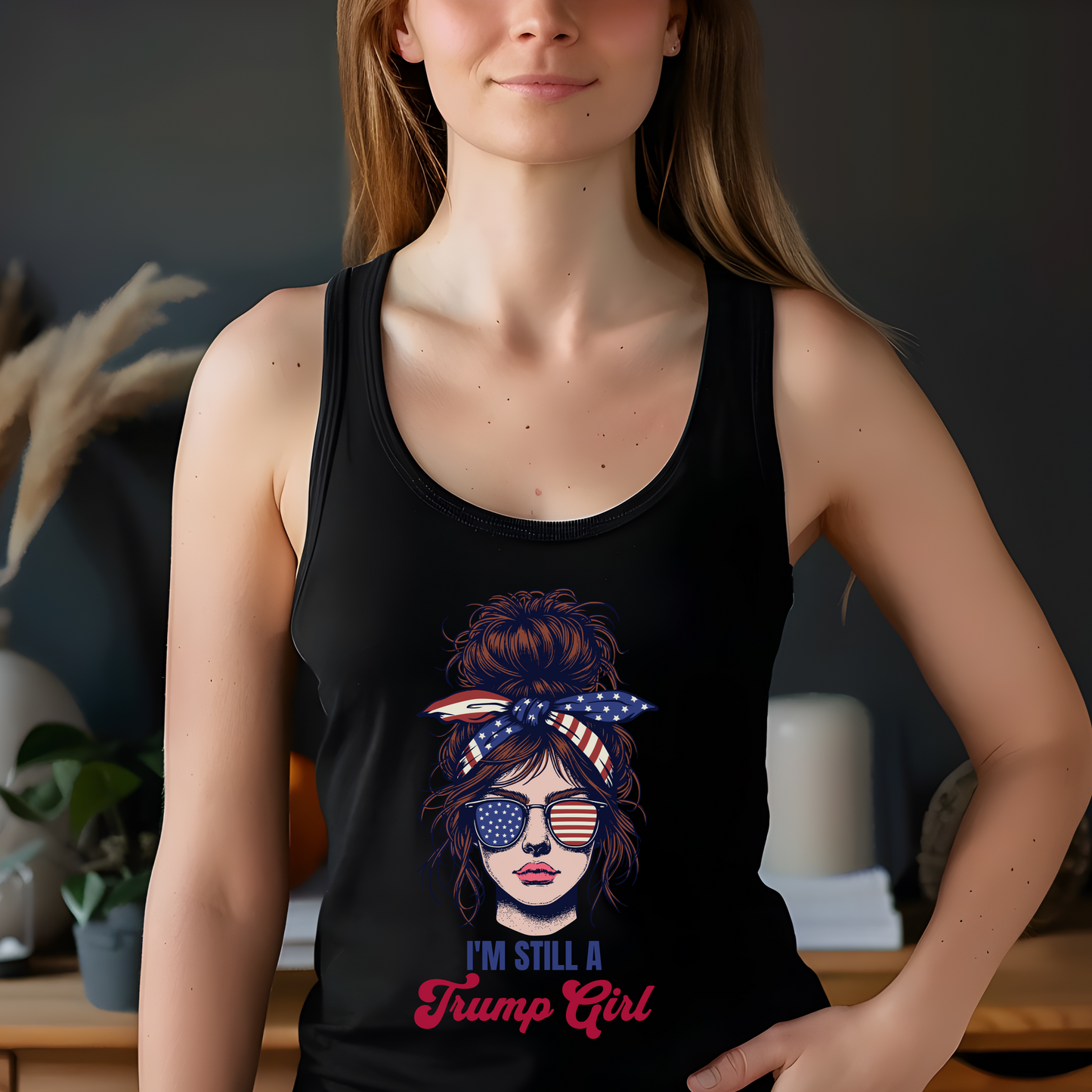 I'm Still a Trump Girl Jersey Tank