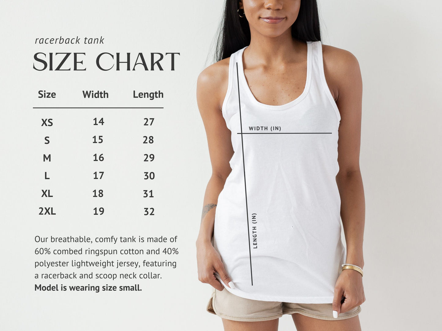 Be a Tiger Ladies' Slim-Fit Racerback Tank