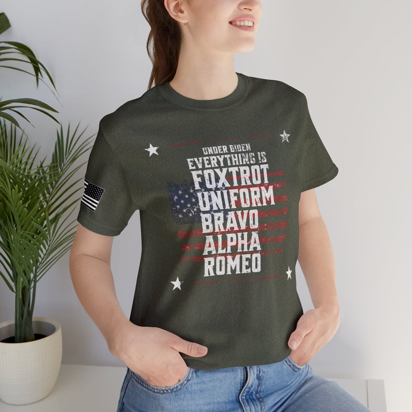 Under Biden, Everything is FUBAR Premium Tee - Front