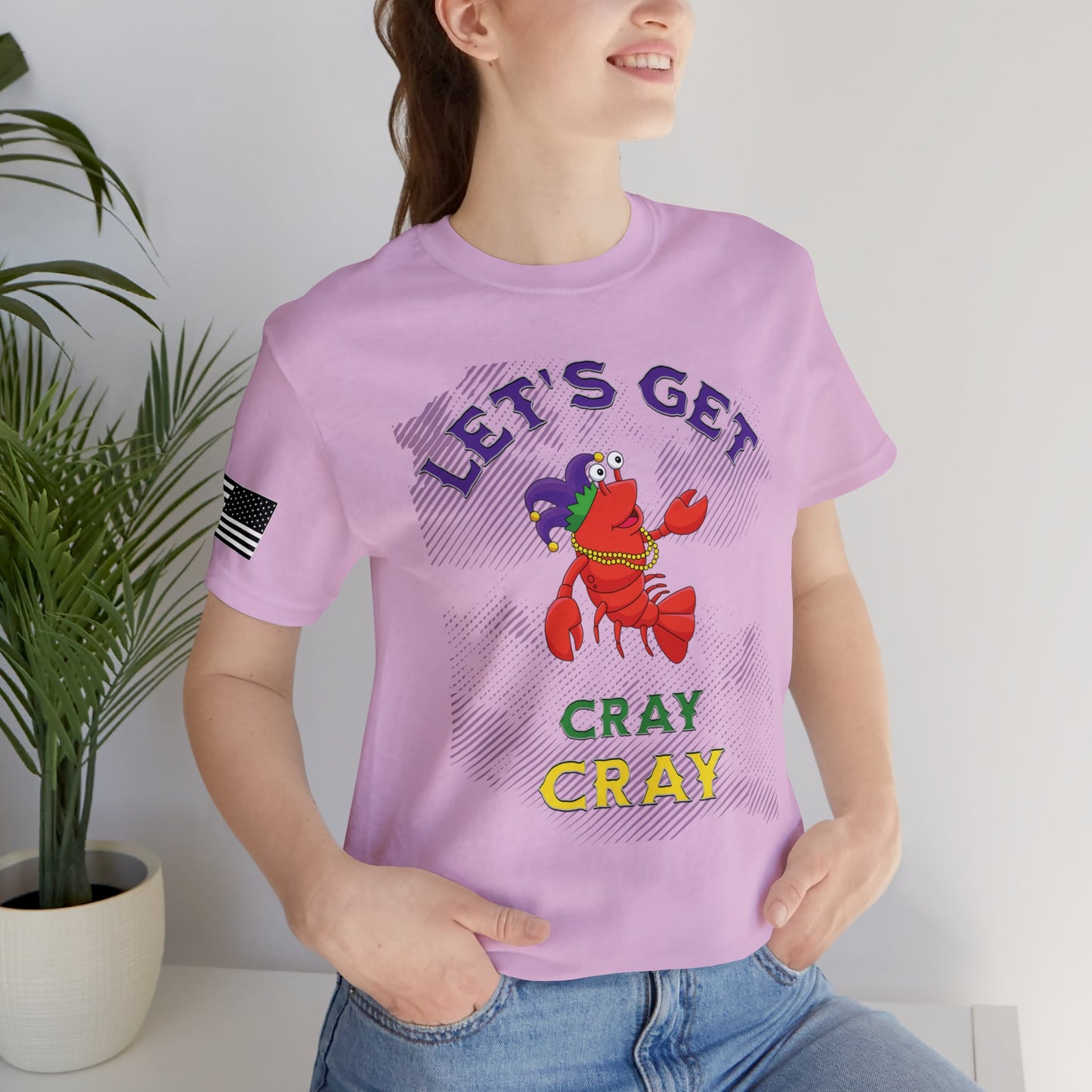 Let's Get Cray Cray Mardi Gras Premium Tee