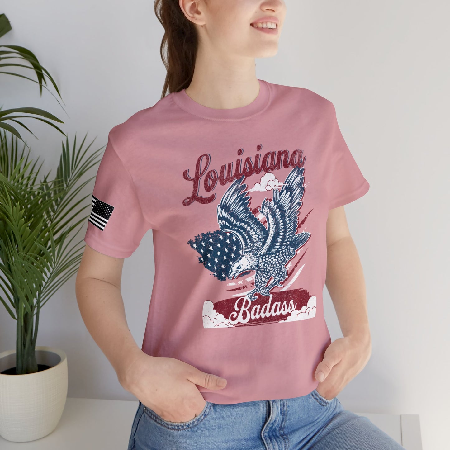 Louisiana Badass Premium Tee - Front