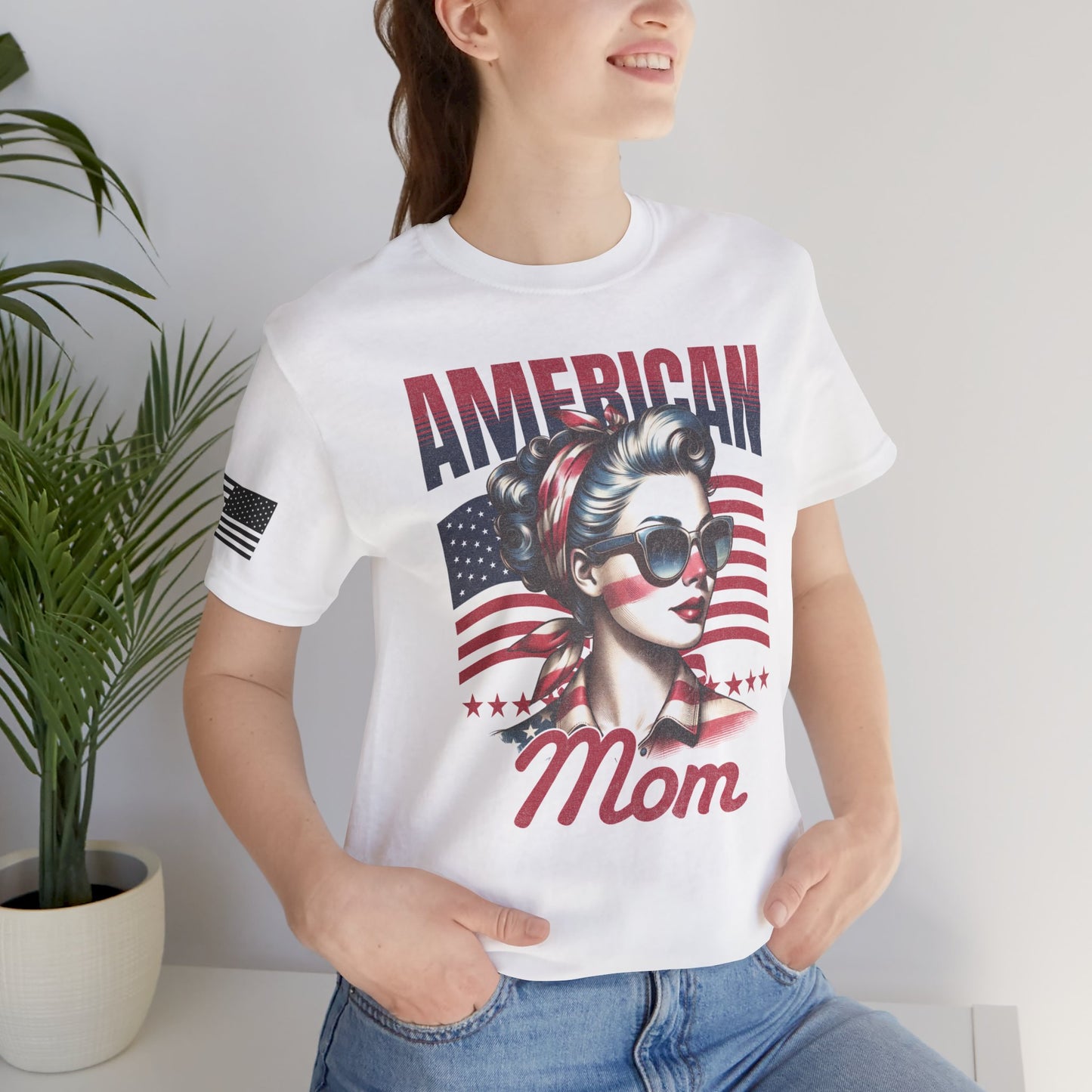 American Mom Premium Tee