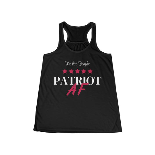 Patriot AF Ladies' Flowy Racerback Tank