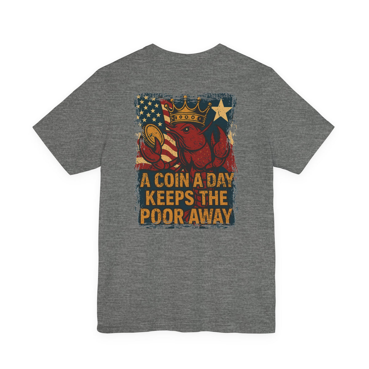 TEXIT Team Kajun A Coin a Day Premium Tee