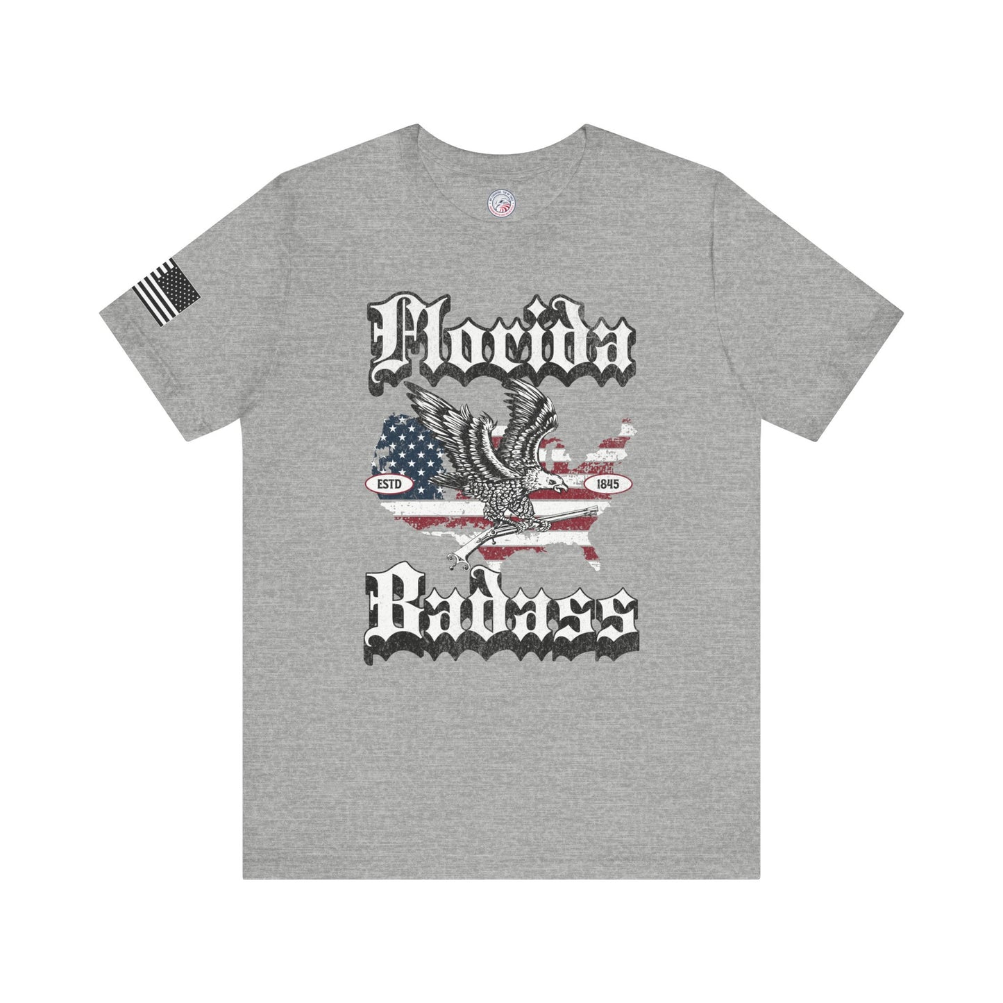 Florida Badass Eagle and Flag Premium Tee