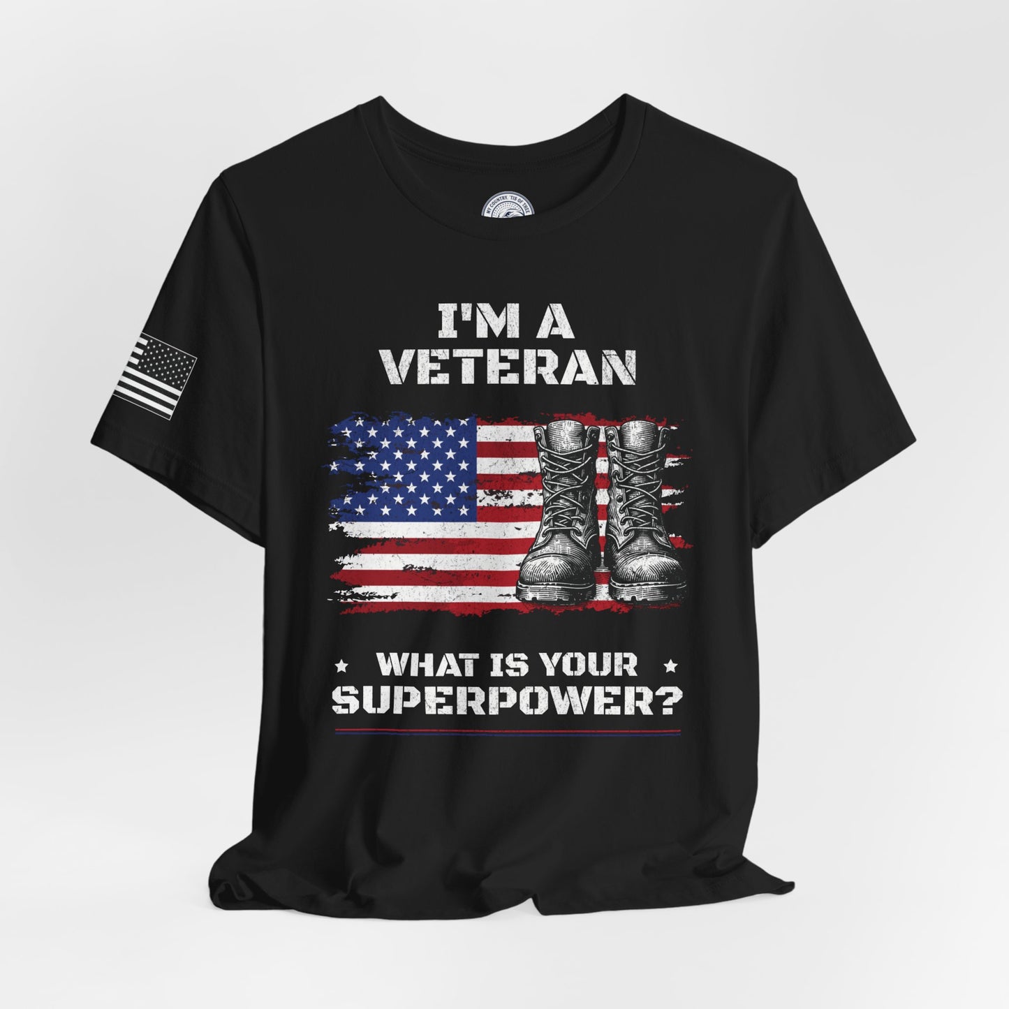 Veteran Superpower Premium Tee