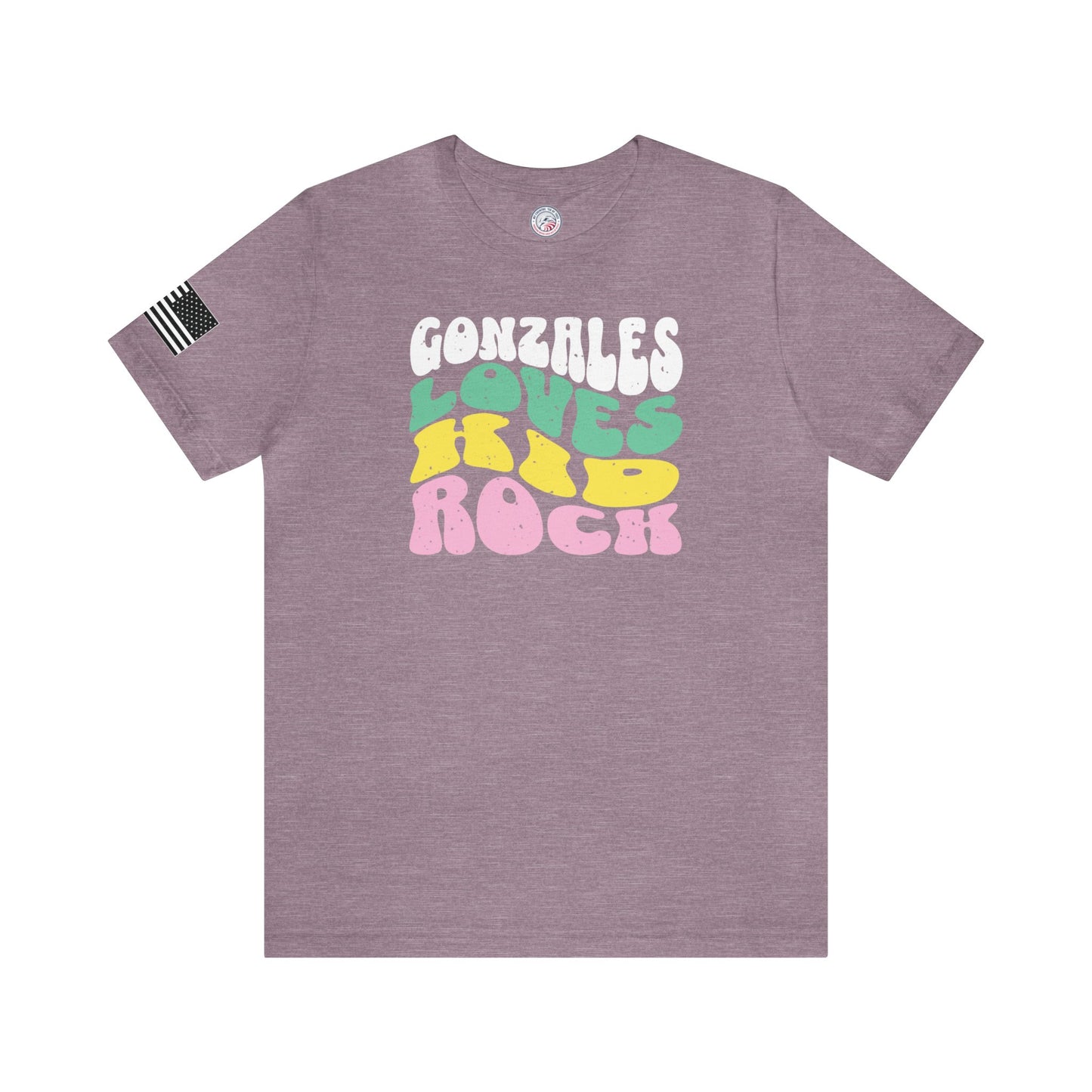 Gonzales Loves Kid Rock Retro Premium Tee