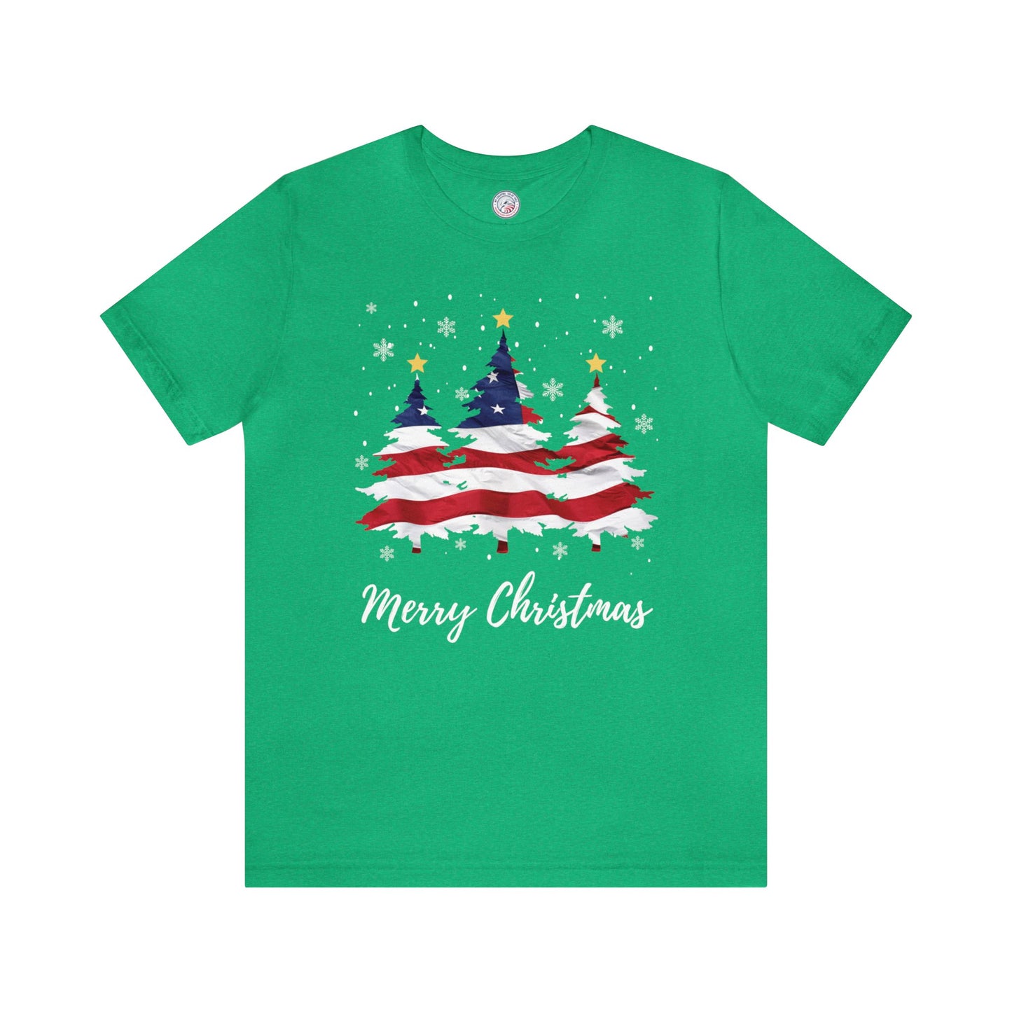 Festive Patriotic Trees Premium Tee