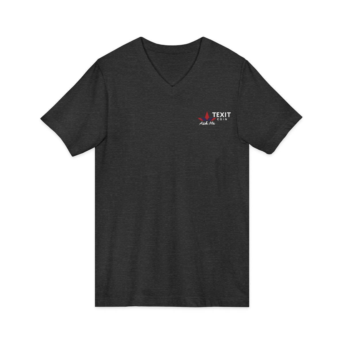 TEXIT Team Kajun Coin a Day Short Sleeve V-Neck Tee