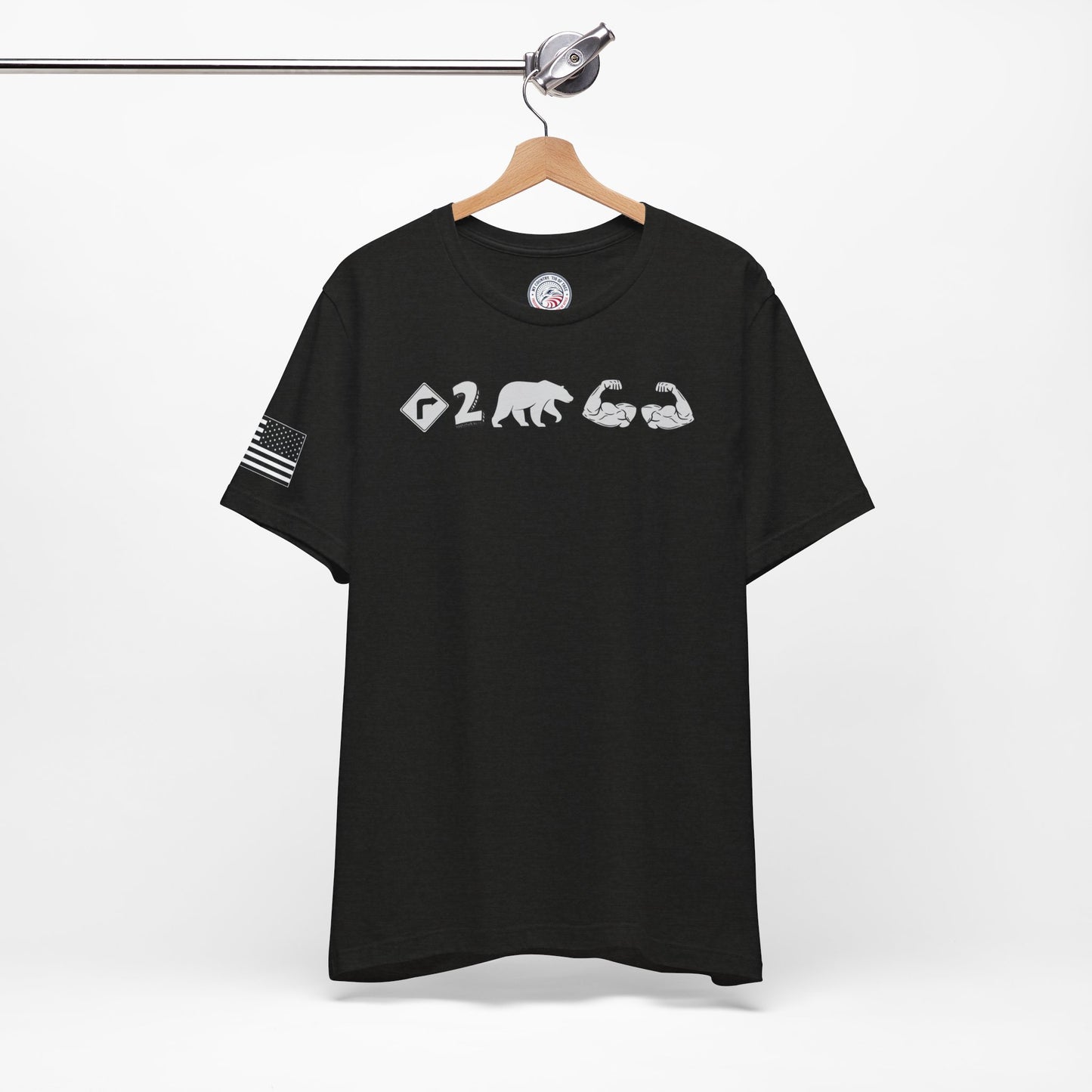 Right to Bear Arms Premium Tee - Horizontal