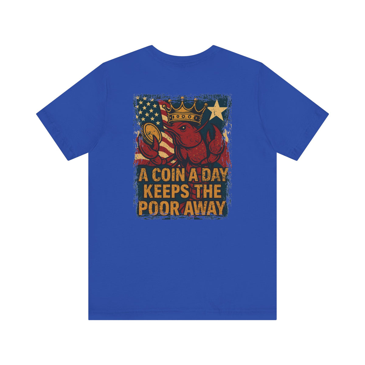 TEXIT Team Kajun A Coin a Day Premium Tee
