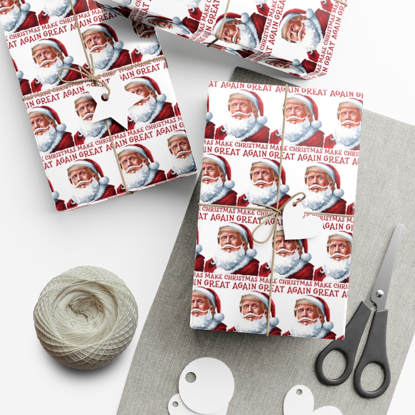 Trump Make Christmas Great Again Wrapping Paper