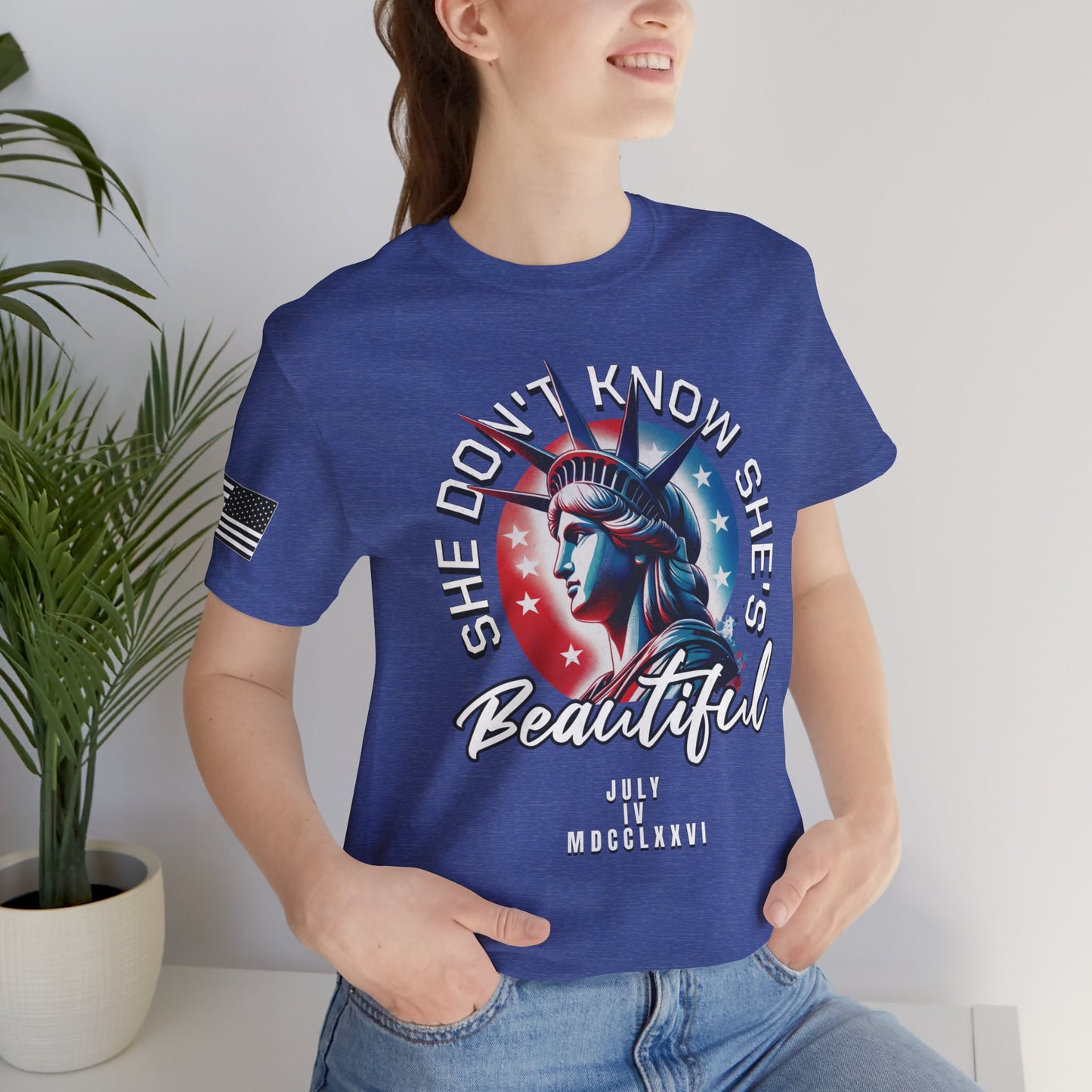 She Don't Know She's Beautiful Premium Tee