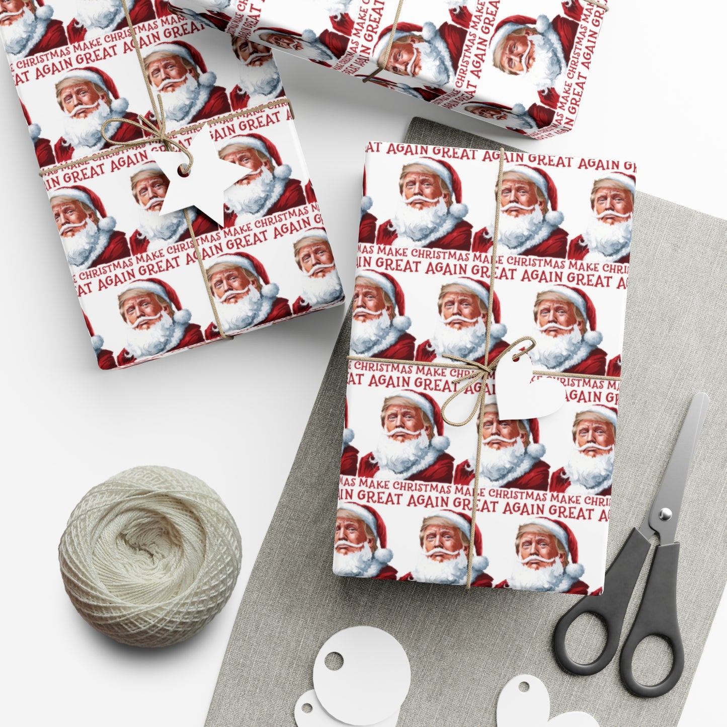 Trump Make Christmas Great Again Wrapping Paper