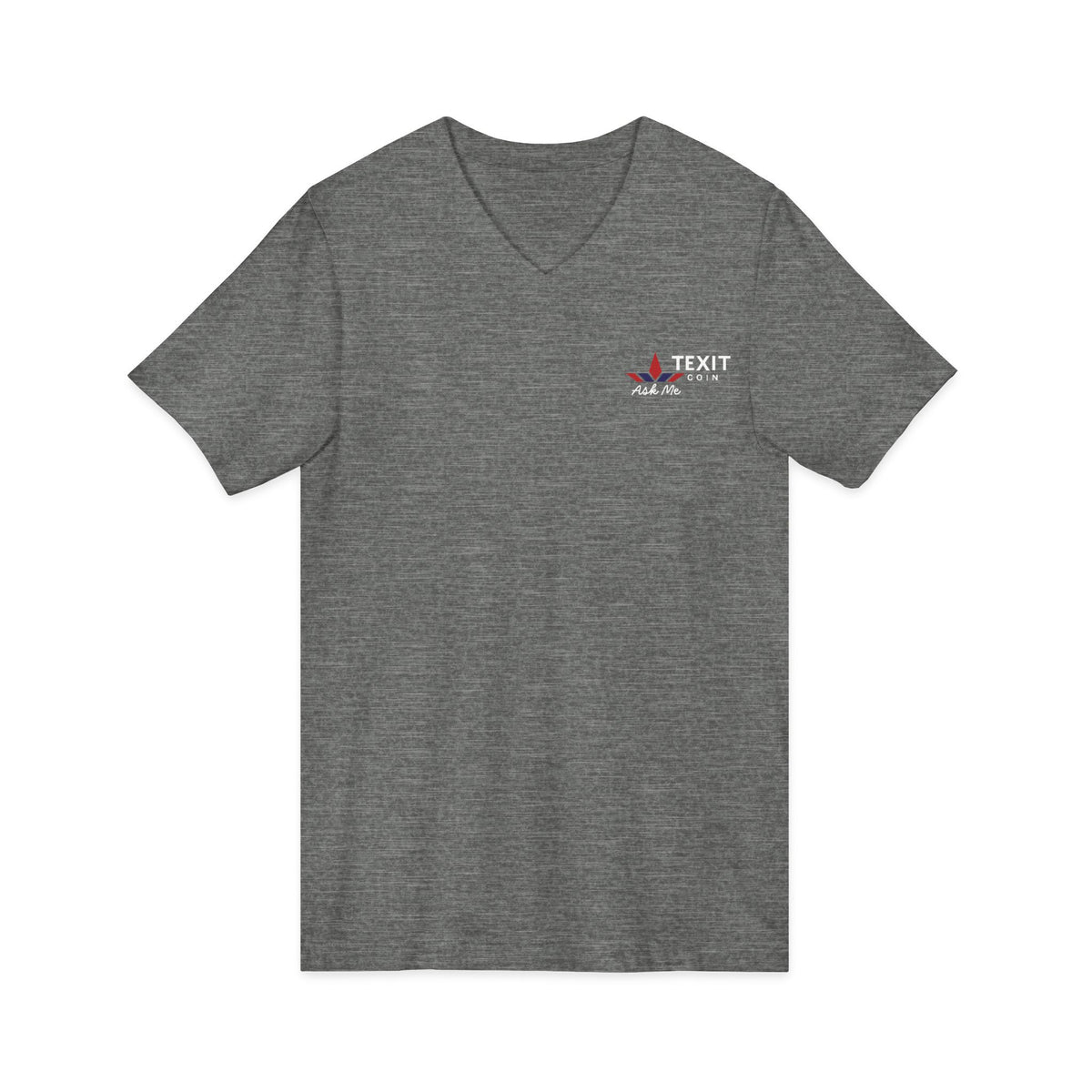 TEXIT Team Kajun Coin a Day Short Sleeve V-Neck Tee
