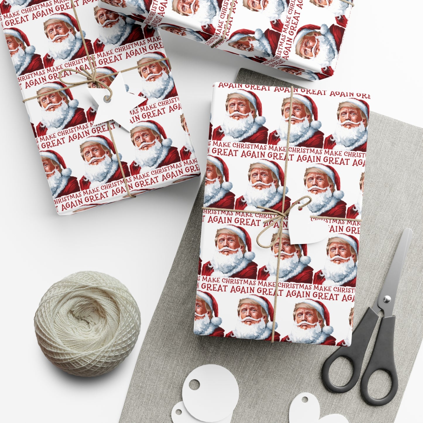 Trump Make Christmas Great Again Wrapping Paper