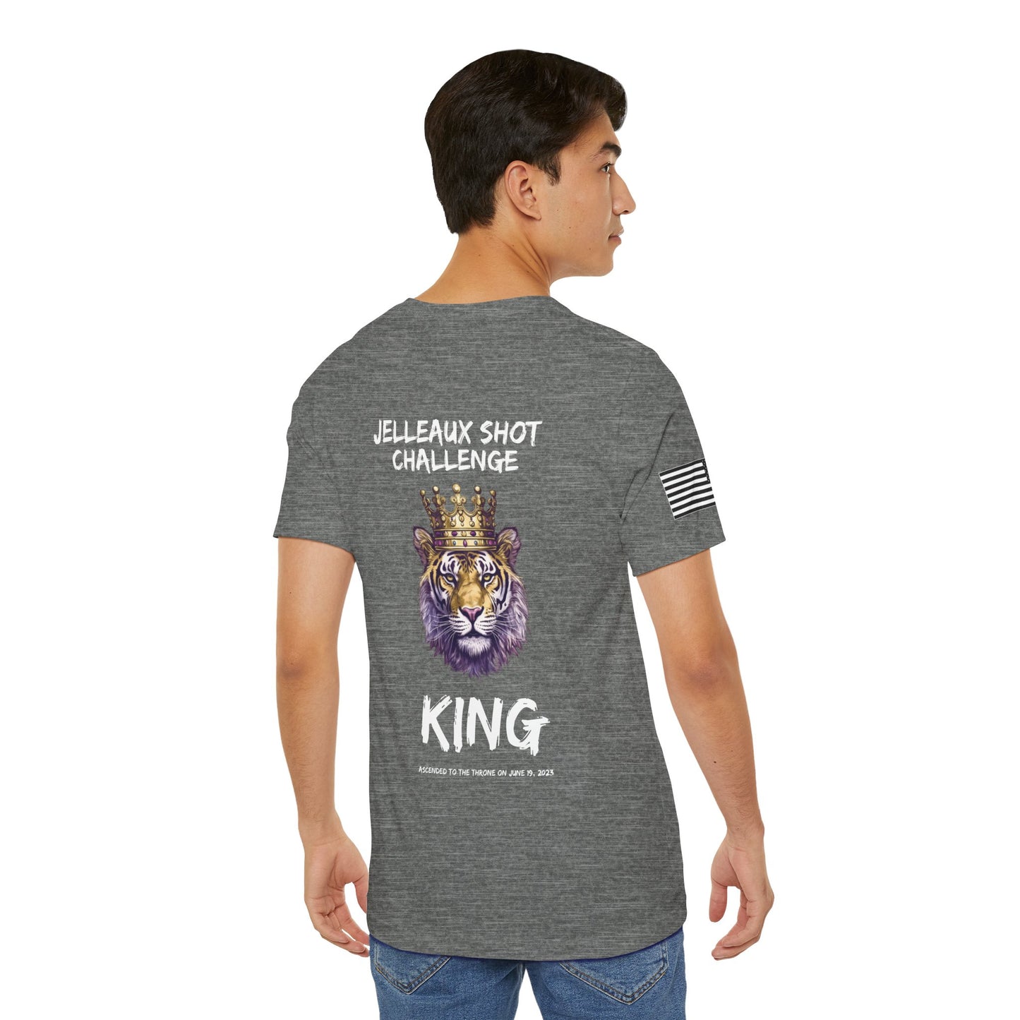 Jelleaux Shot Challenge King Premium Tee