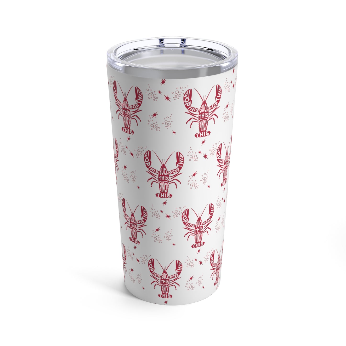 Pop This Crawfish Tumbler 20oz