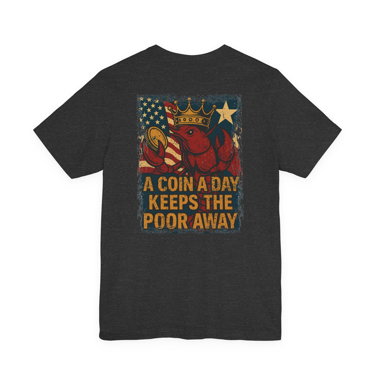 TEXIT Team Kajun A Coin a Day Premium Tee
