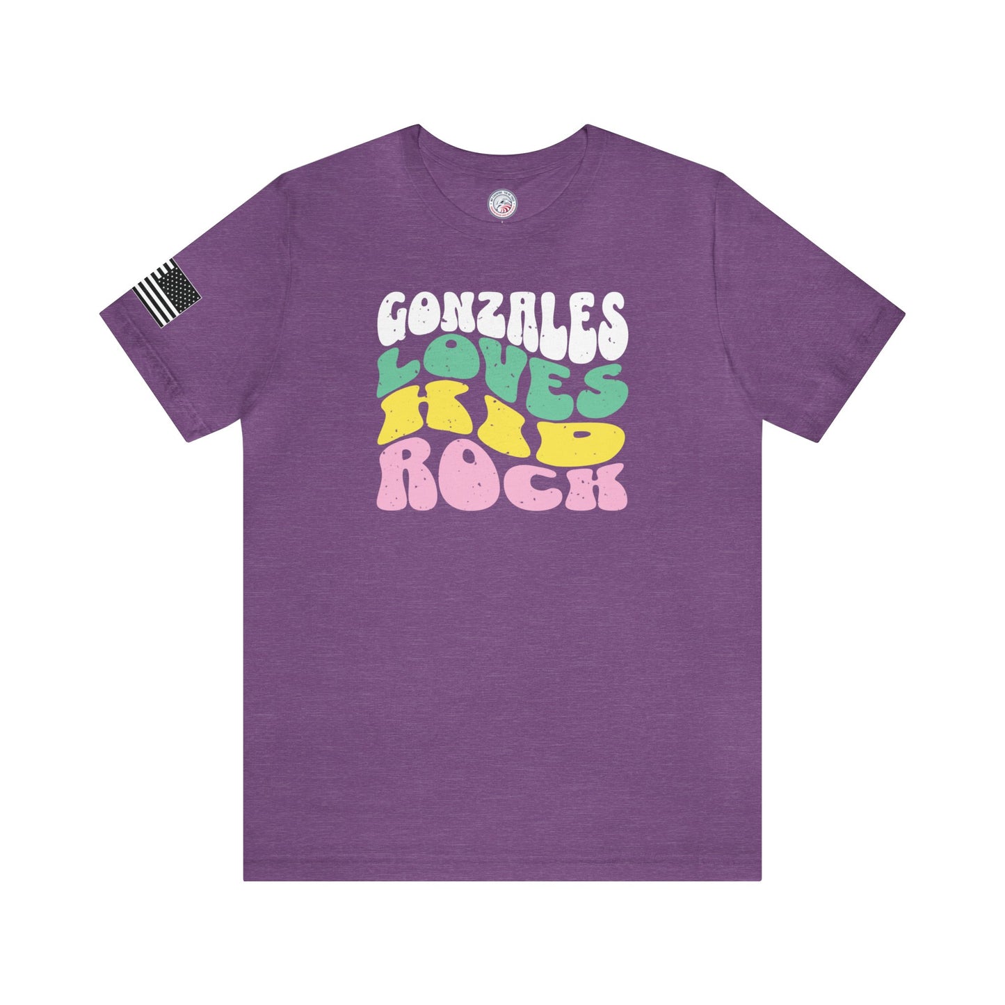 Gonzales Loves Kid Rock Retro Premium Tee