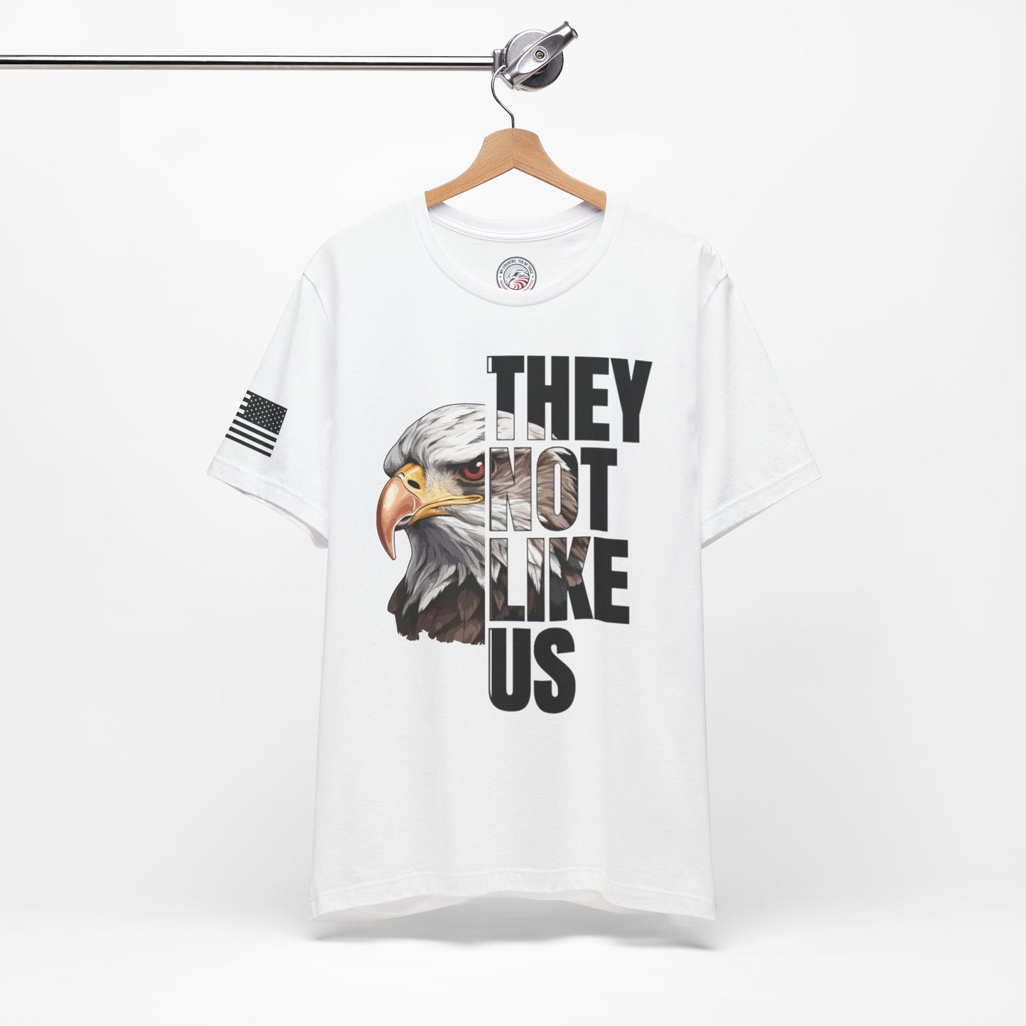 They Not Like Us Premium Tee - Bald Eagle